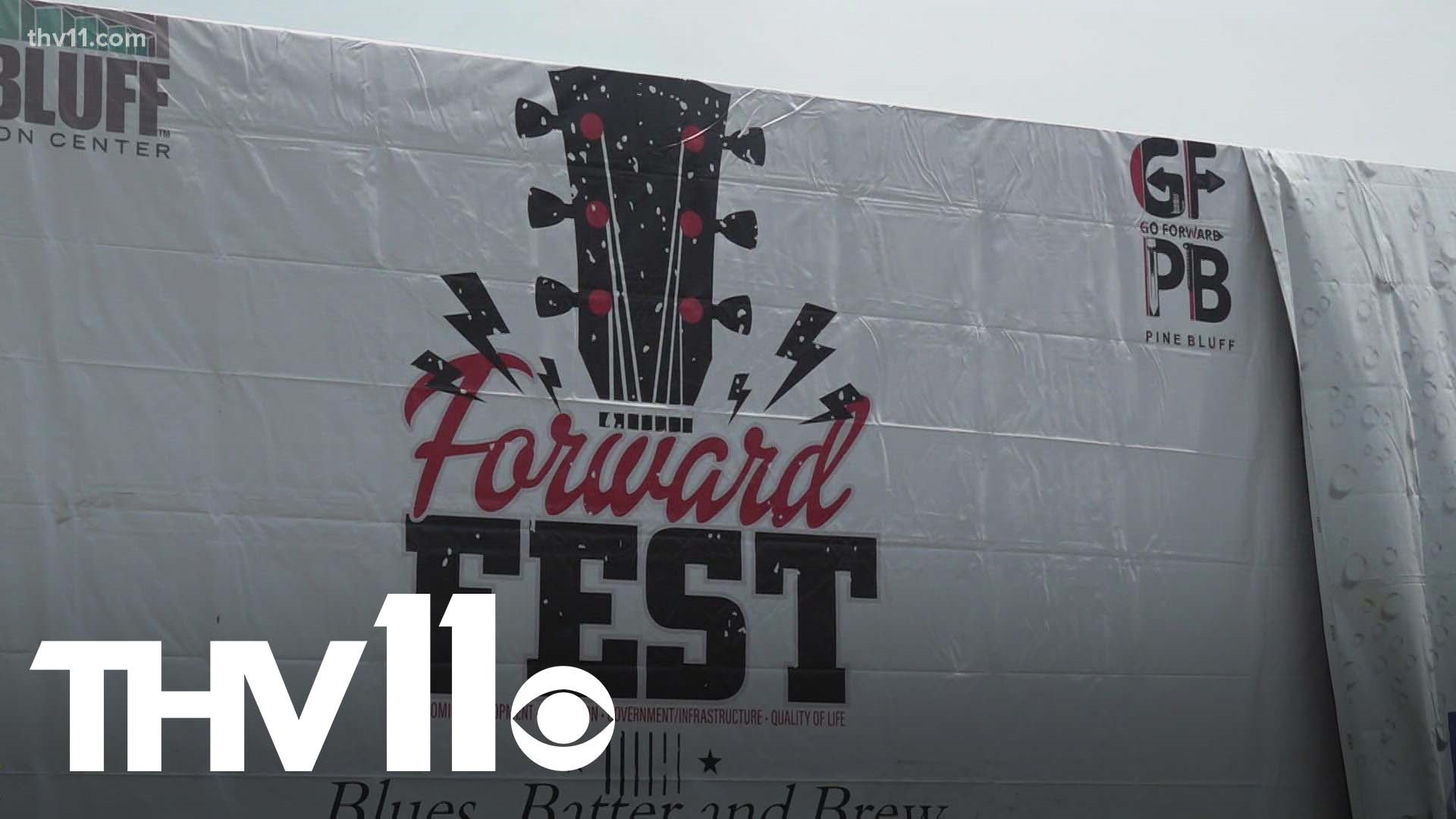 The Forward Fest is one of the biggest events in Pine Bluff, aimed at bringing members of the community together.