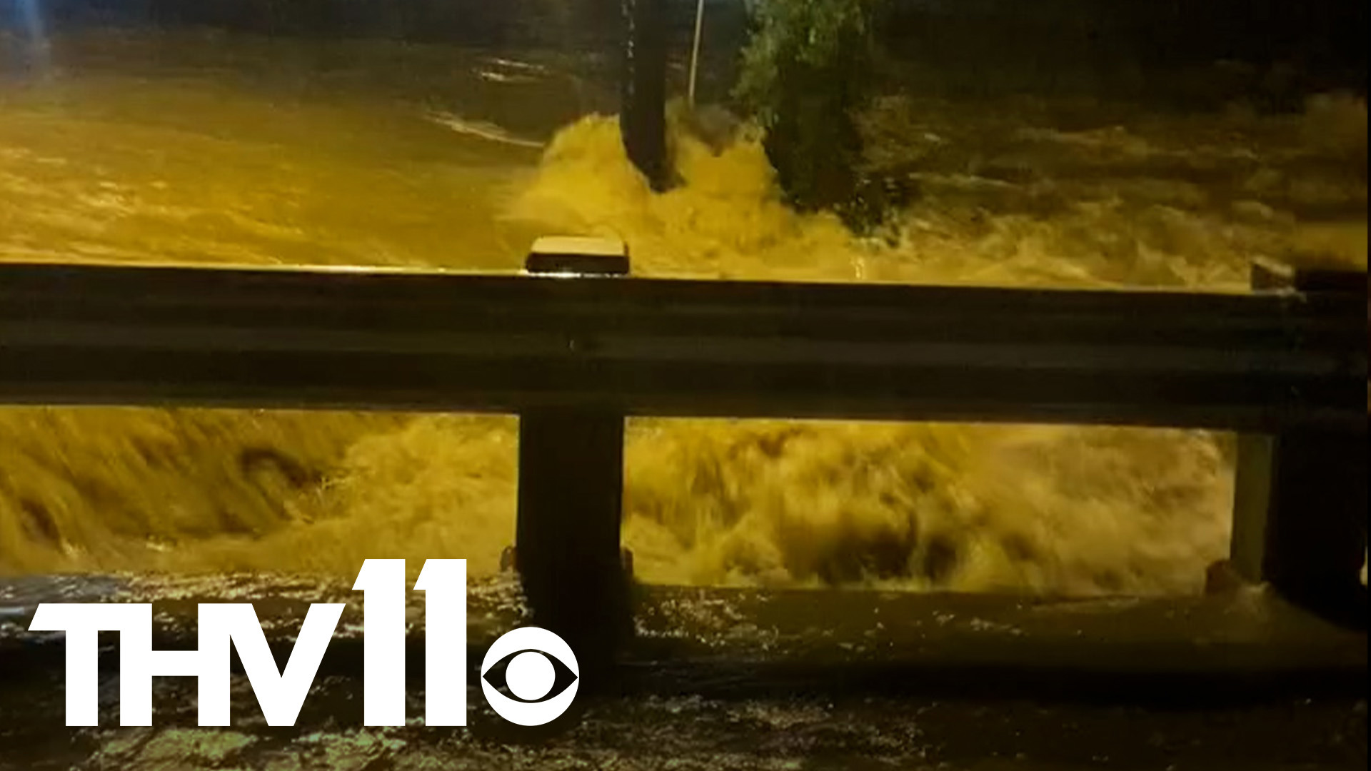 Flooding reported in small Arkansas city
