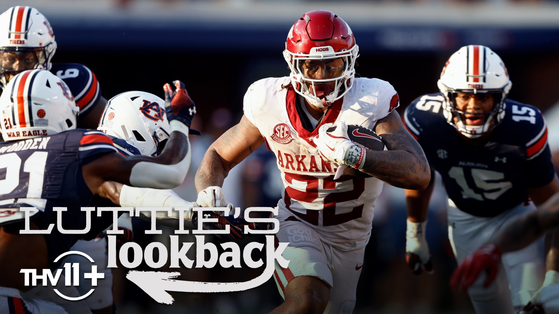 In the inaugural episode of Luttie's Lookback, Nick Lutrell recaps a fun weekend of football in the Natural State, including the Hogs' win over Auburn.