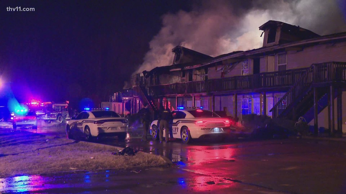 Several families homeless after Mayflower apartment fire