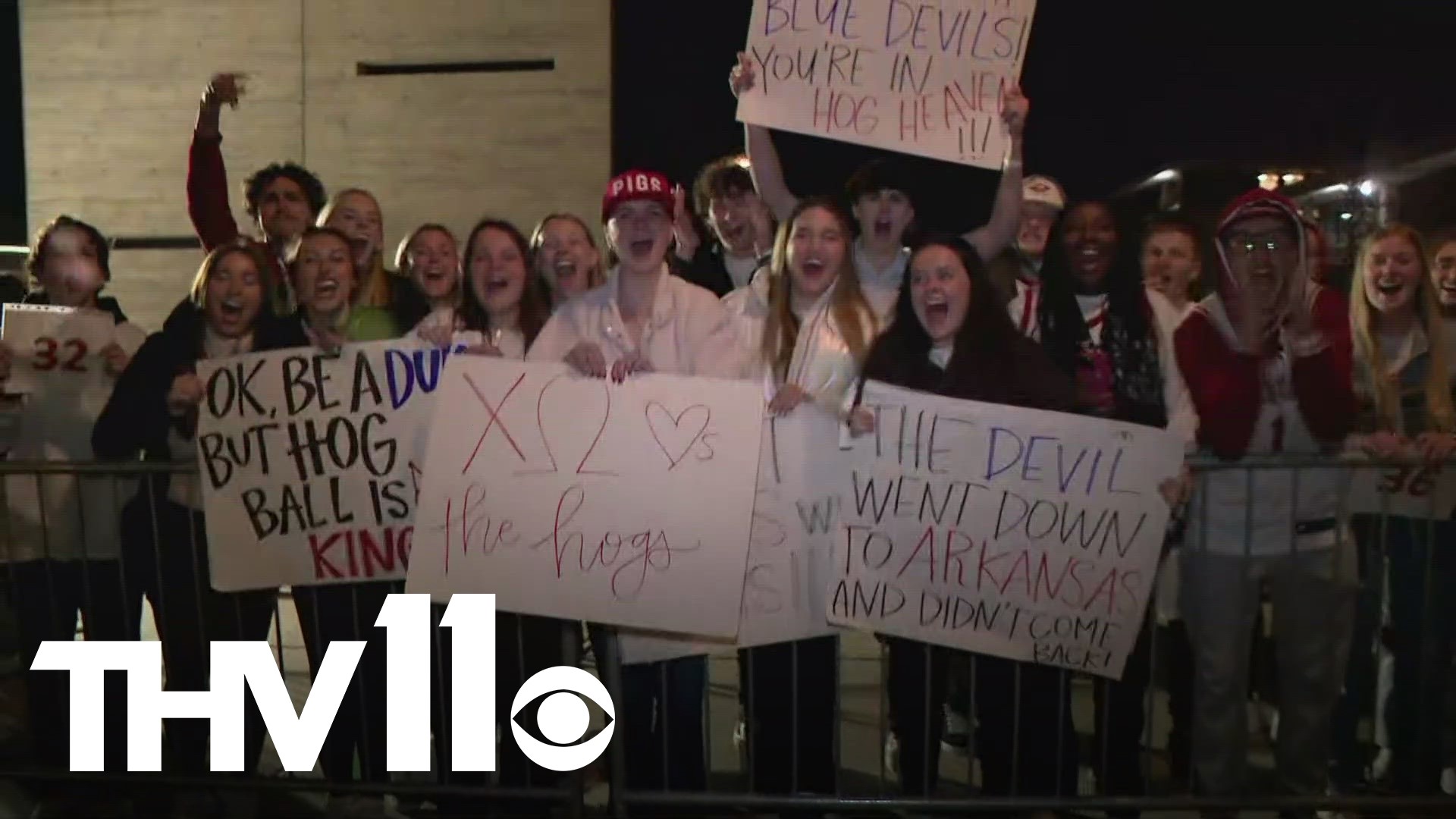 Arkansas and No. 7 Duke square off at Bud Walton Arena in Fayetteville for the inaugural SEC/ACC Challenge... and Hog fans are more than ready.