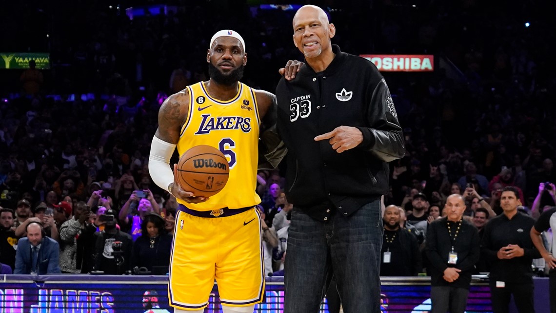 Lebron James Passes Kareem Abdul Jabbar For No 1 Nba Scorer Thv11 Lebron James Passes Kareem Abdul Jabbar For No 1 Nba Scorer Thv11