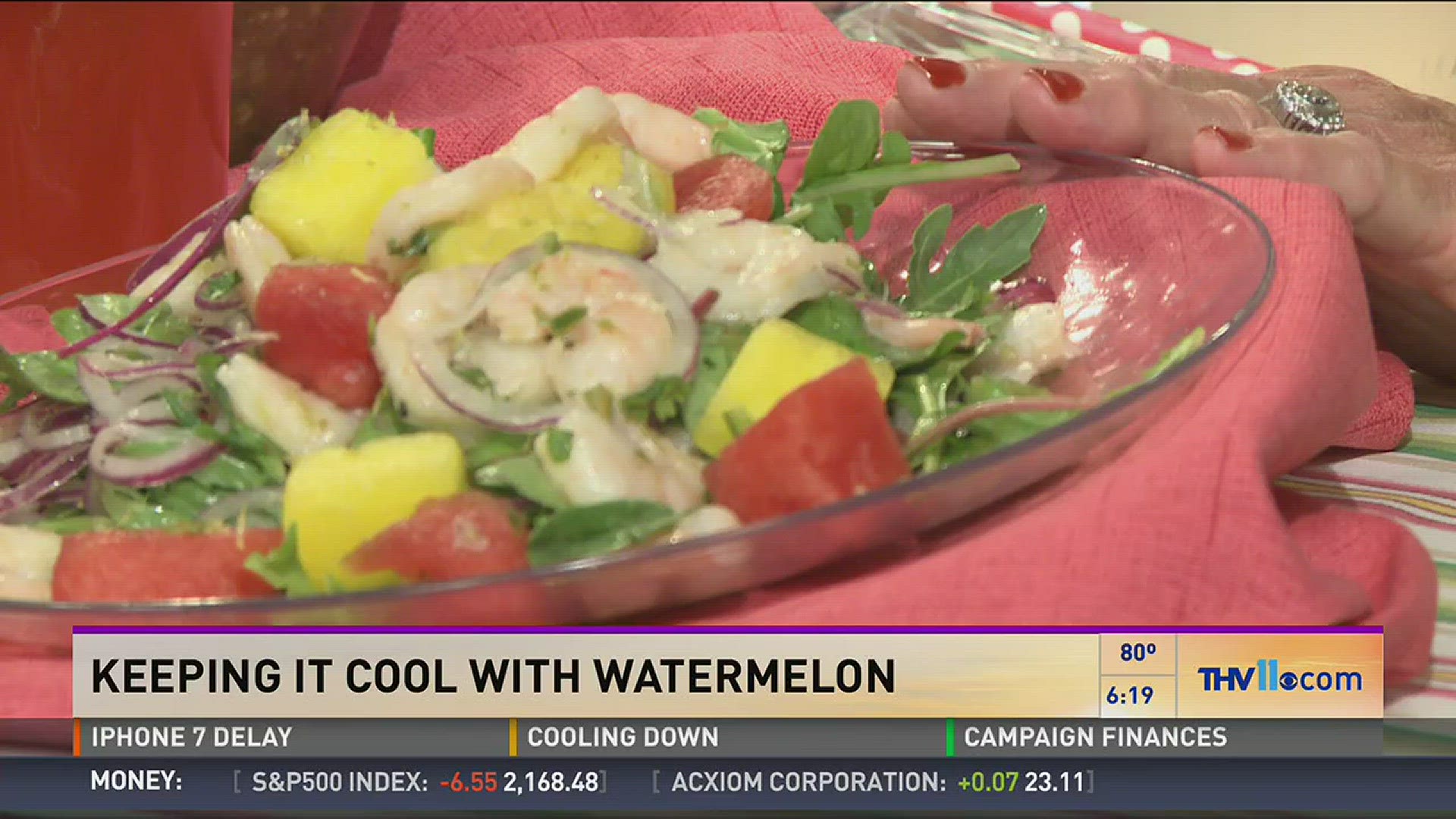 Food blogger Debbie Arnold joined THV This Morning with her favorite watermelon recipes
