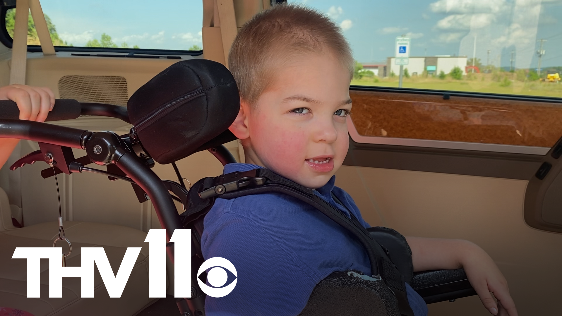 One Maumelle family was trying to find a handicap van for their young son, then a local business stepped in to save the day.