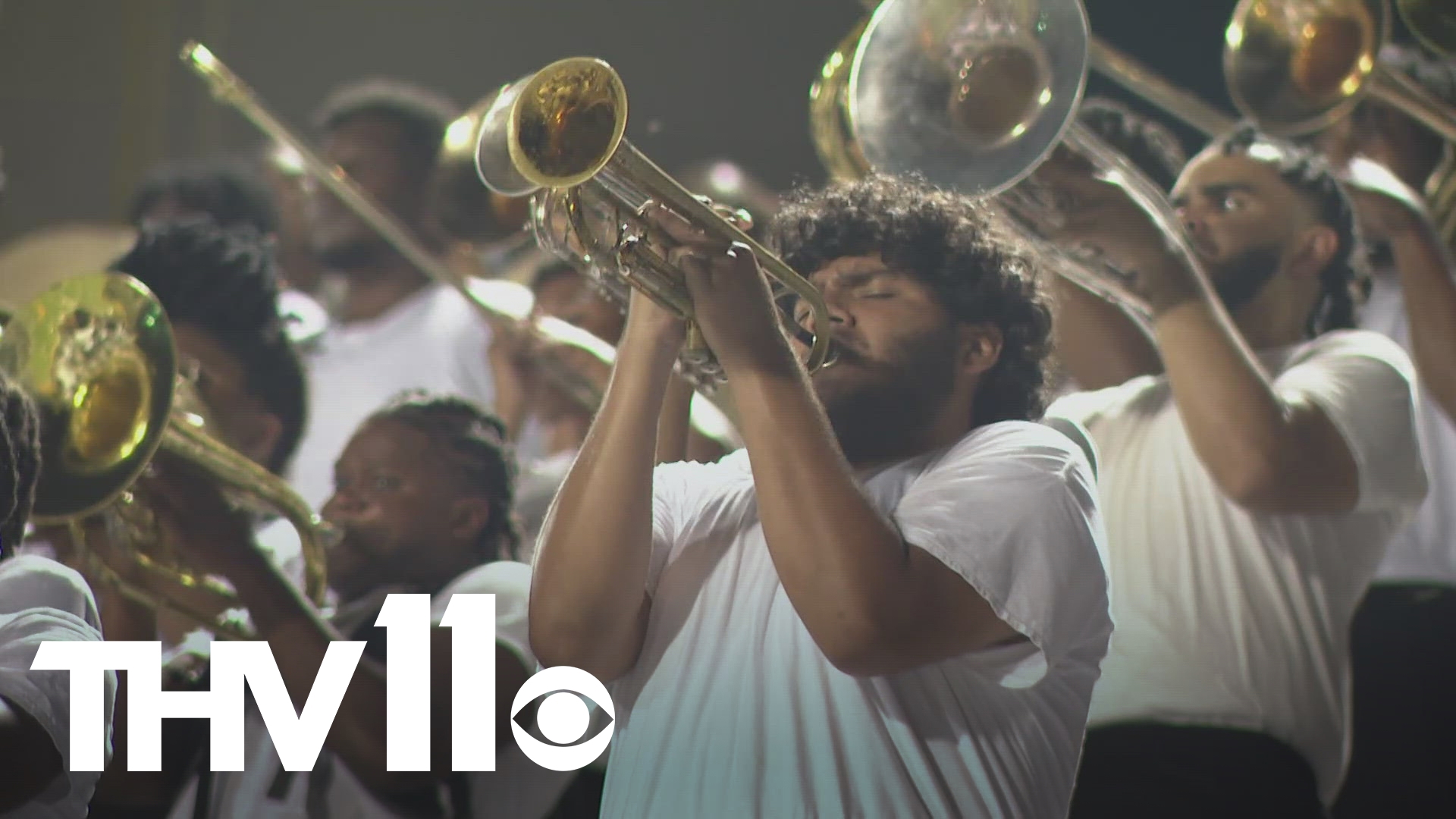 UAPB's M4 marching band is eager to bring their high-quality talent and showmanship to War Memorial Stadium— but their work begins before the halftime performance.