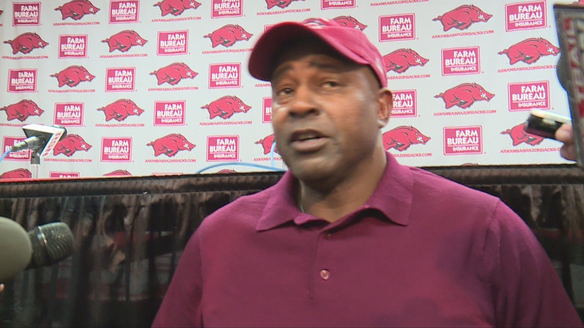 Moncrief talked about the state of the Razorbacks program under first year head coach Eric Musselman and what it was like to be back in Bud Walton Arena.