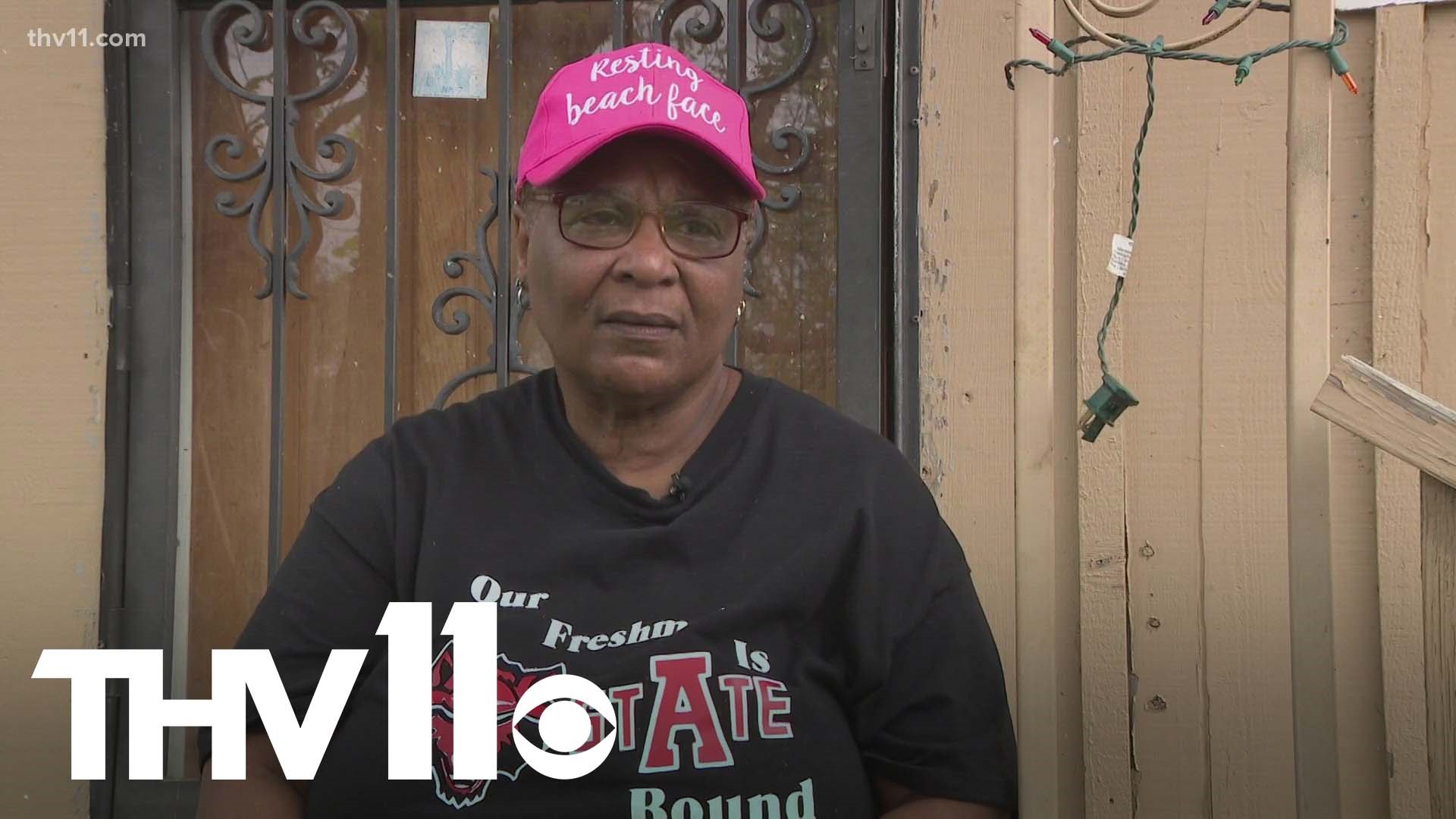 Recovery efforts continue in Sherwood following the major tornado on Friday. We spoke to one woman who suffered extensive damage to her home as a result.