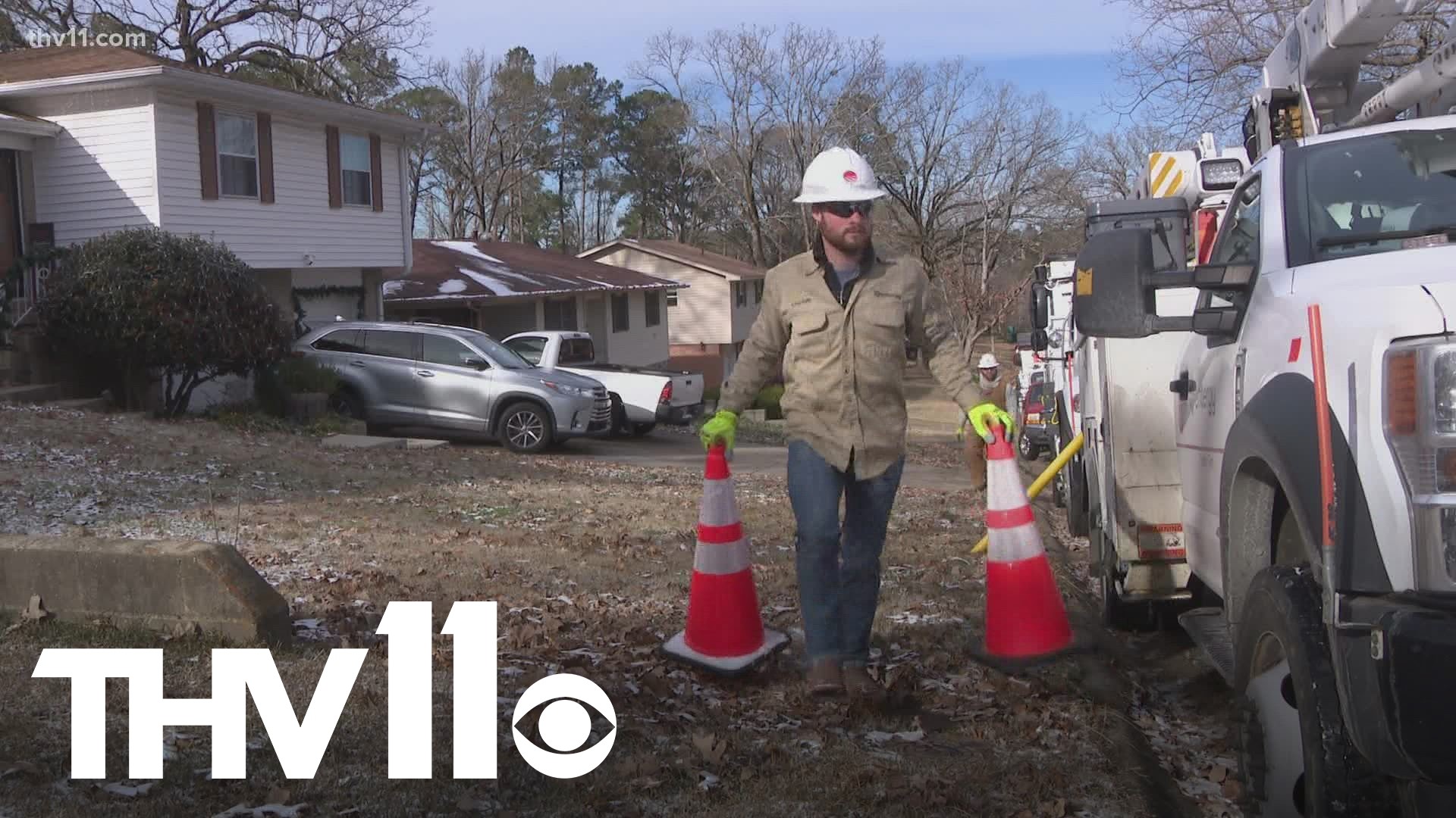 The arctic blast brought winds, snow, and problems for utility customers across the state as many were left without electricity and natural gas.