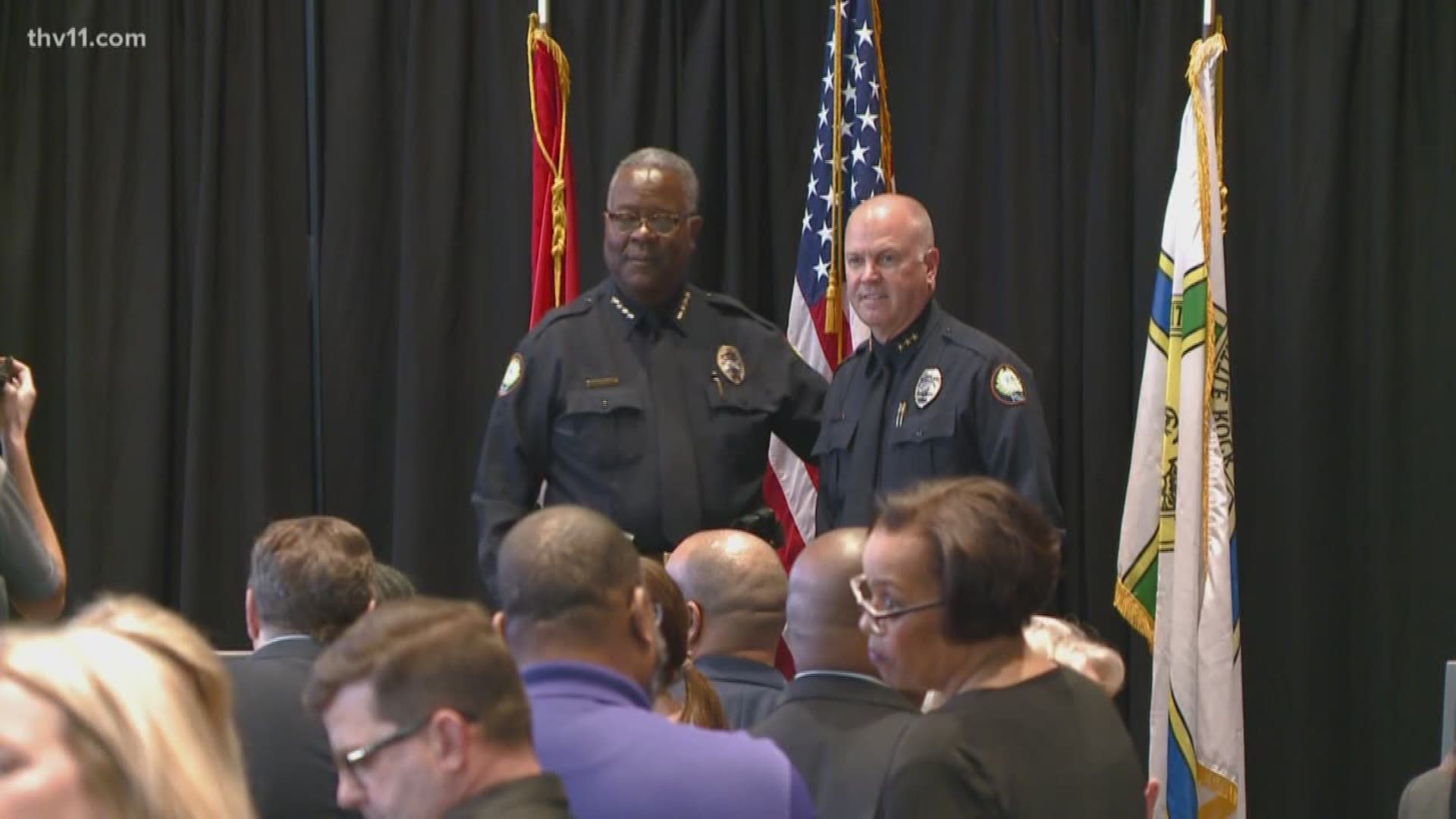 Little Rock’s 38th police chief officially took command Sunday.