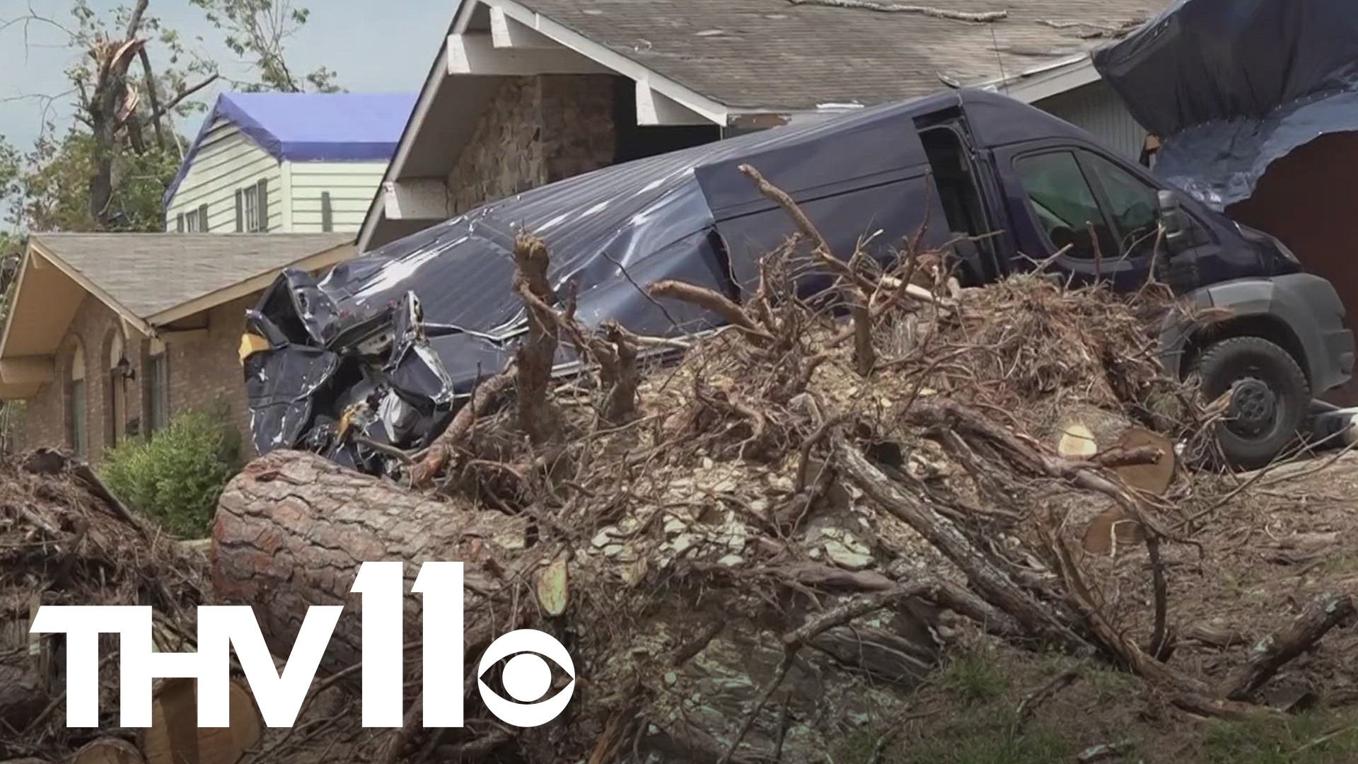 The road to rebuild after a tornado continues in Arkansas as communities try to get back to normal with the help of disaster relief groups.