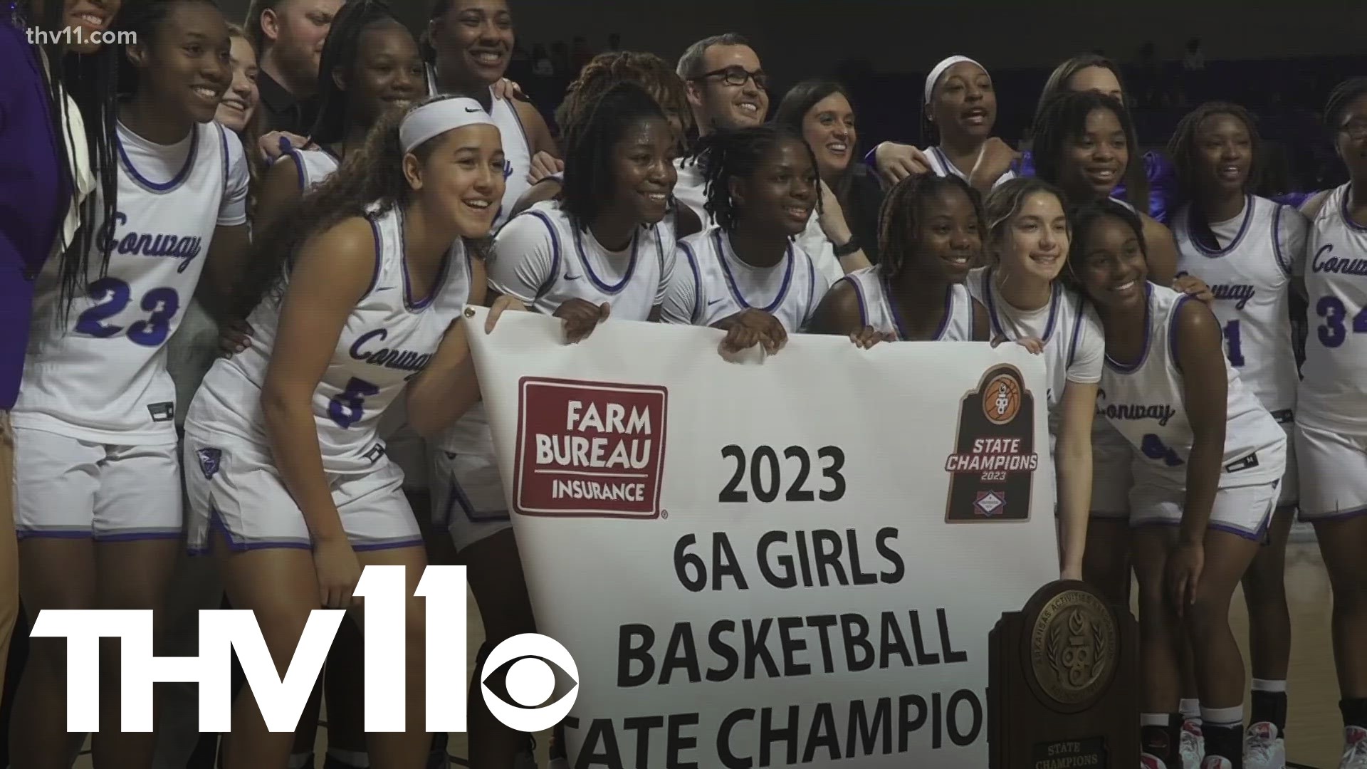 The Wampus Cats defeated North Little Rock 62-53 to claim the Class 6A girls state basketball championship in Hot Springs.