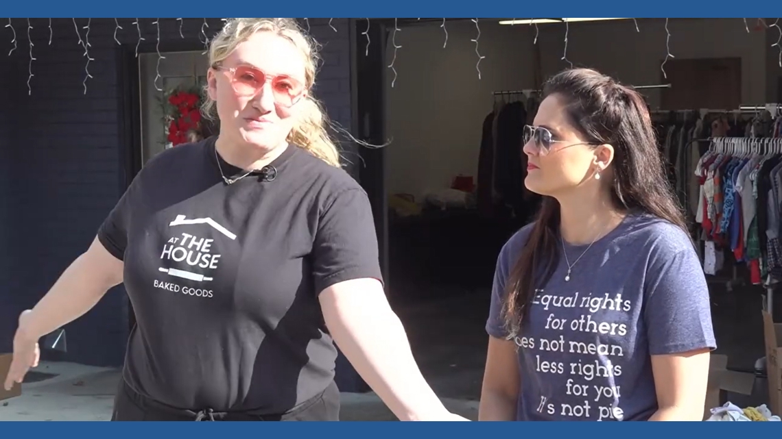 Little Rock women transform home into Christmas haven for families in need