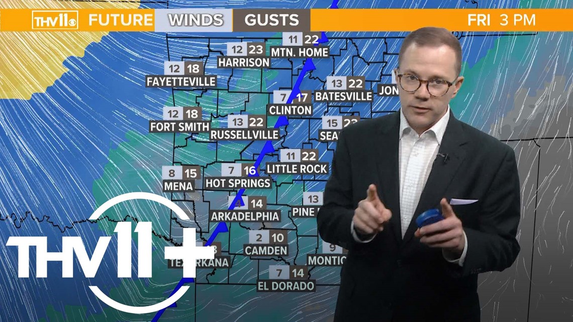 THV11+ weather forecast October 13, 2023