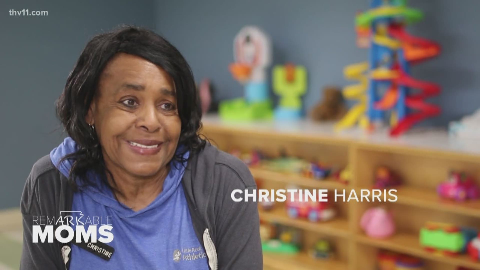 Christine has been caring for kids at the Little Rock Athletic Club for nearly four decades.