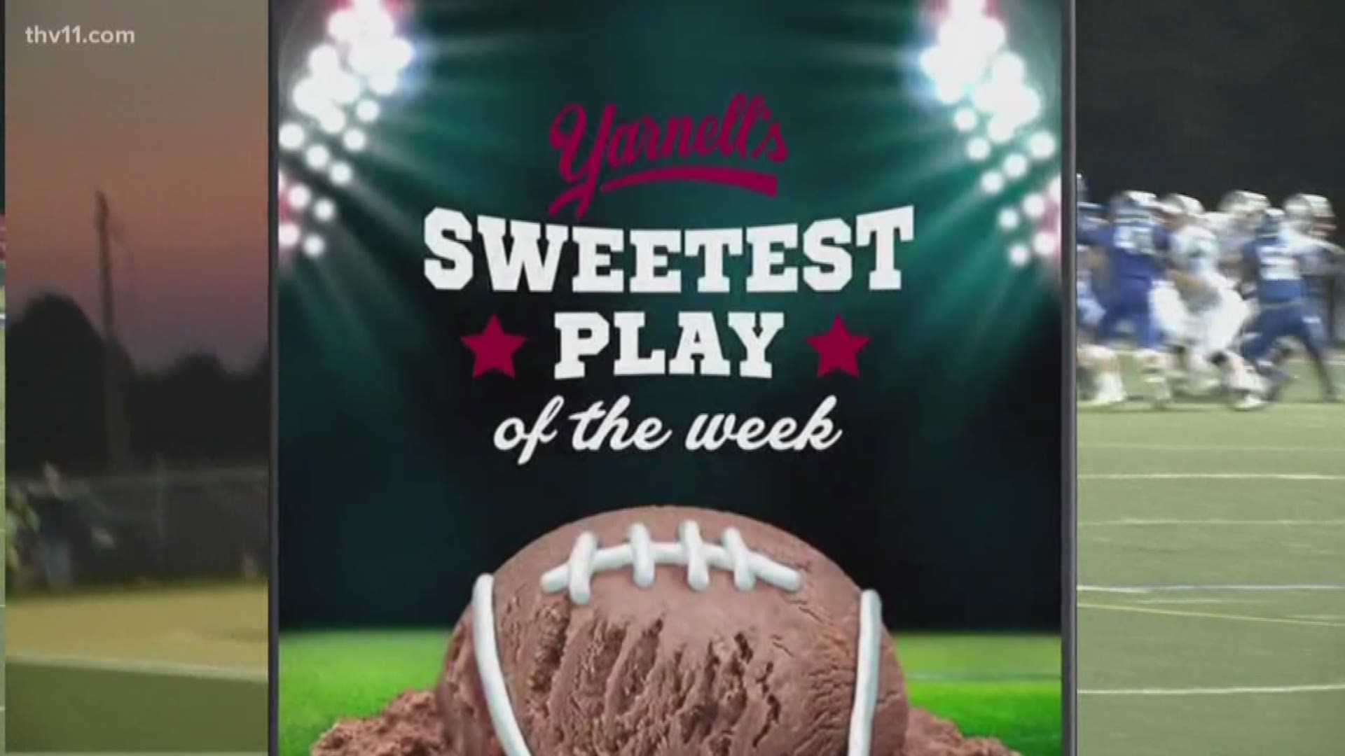 Week two of the high school football season full of crazy good plays. But you know there can only be one, who had the sweetest play in central Arkansas? Here are the nominees for Yarnell's Sweetest Play of the Week!