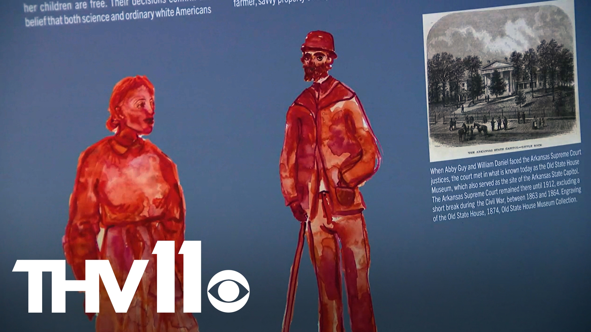 UA Little Rock is set to open its "Slavery and Freedom" exhibit, which showcases two Arkansans' incredible fight for freedom using the legal system.