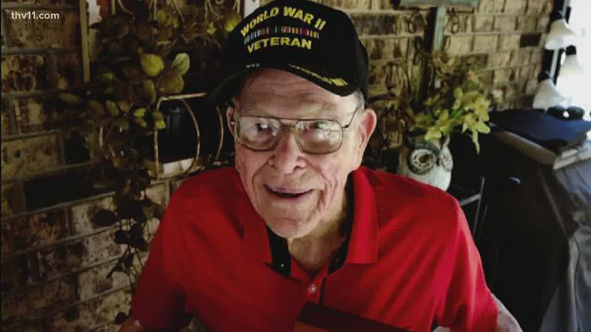 The life-long Little Rock resident just celebrated his 100th birthday this past week.
