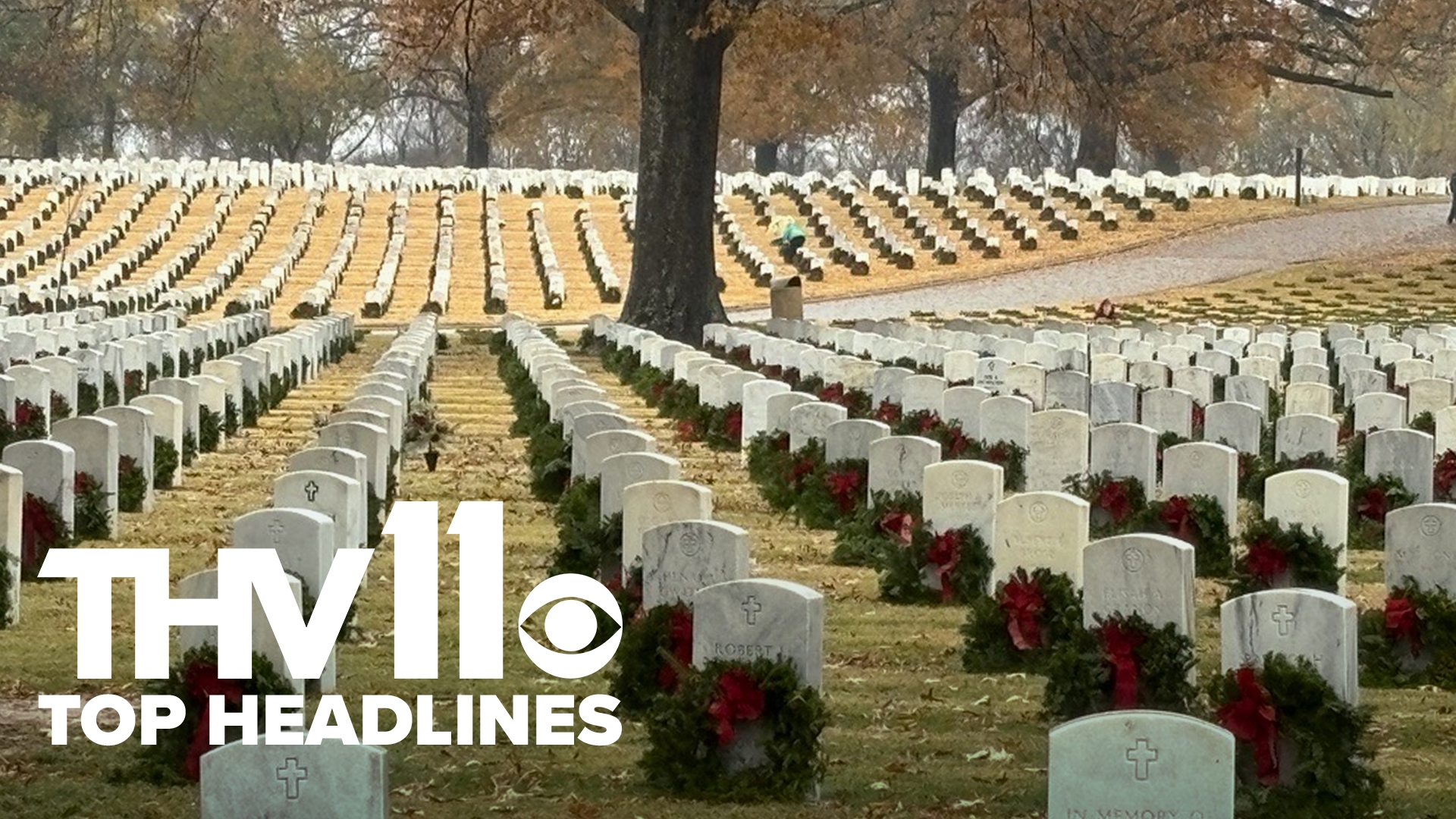 Brooke Buckner delivers Arkansas's top news stories for December 14, 2024, including how Wreaths Across America is honoring veterans in the Natural State.