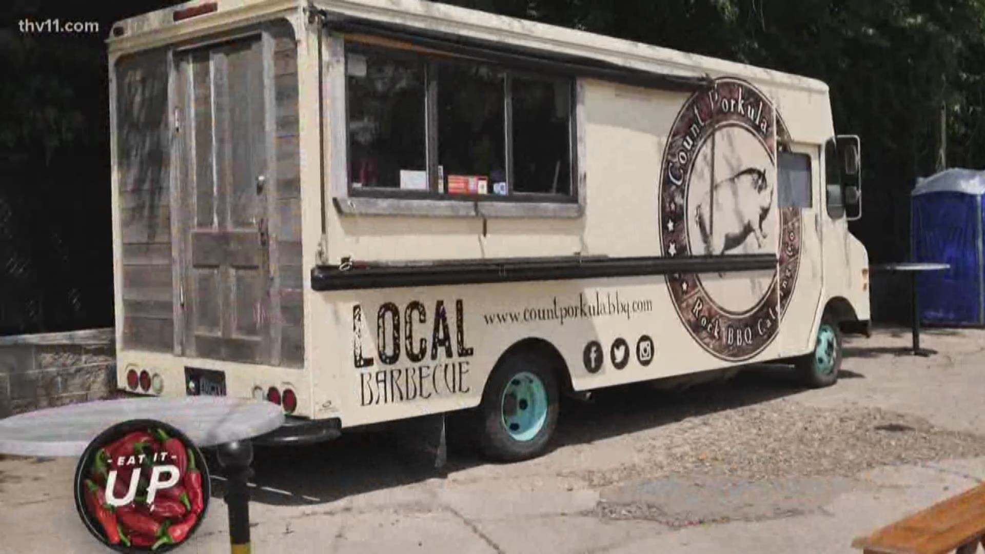 Count Porkula BBQ was established in 2008 by Kelly Lovell and Walt Todd. After growing in popularity they created the Count Porkula food truck which became a hit across central Arkansas.
