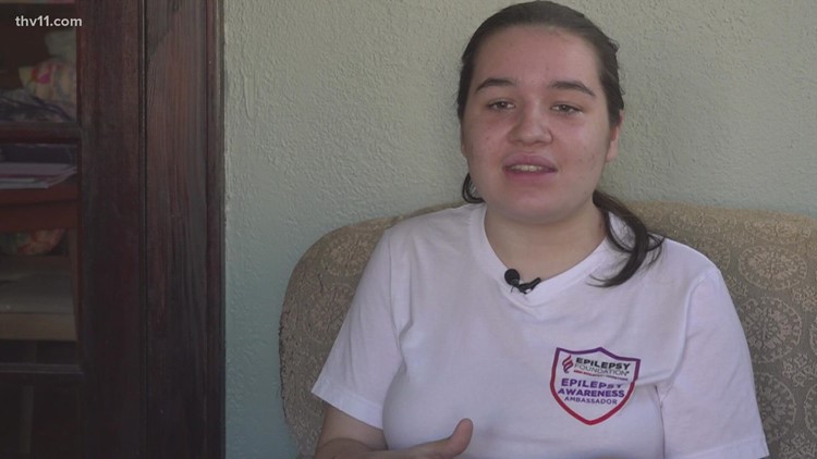 Teen in Arkansas works to educate others about Epilepsy
