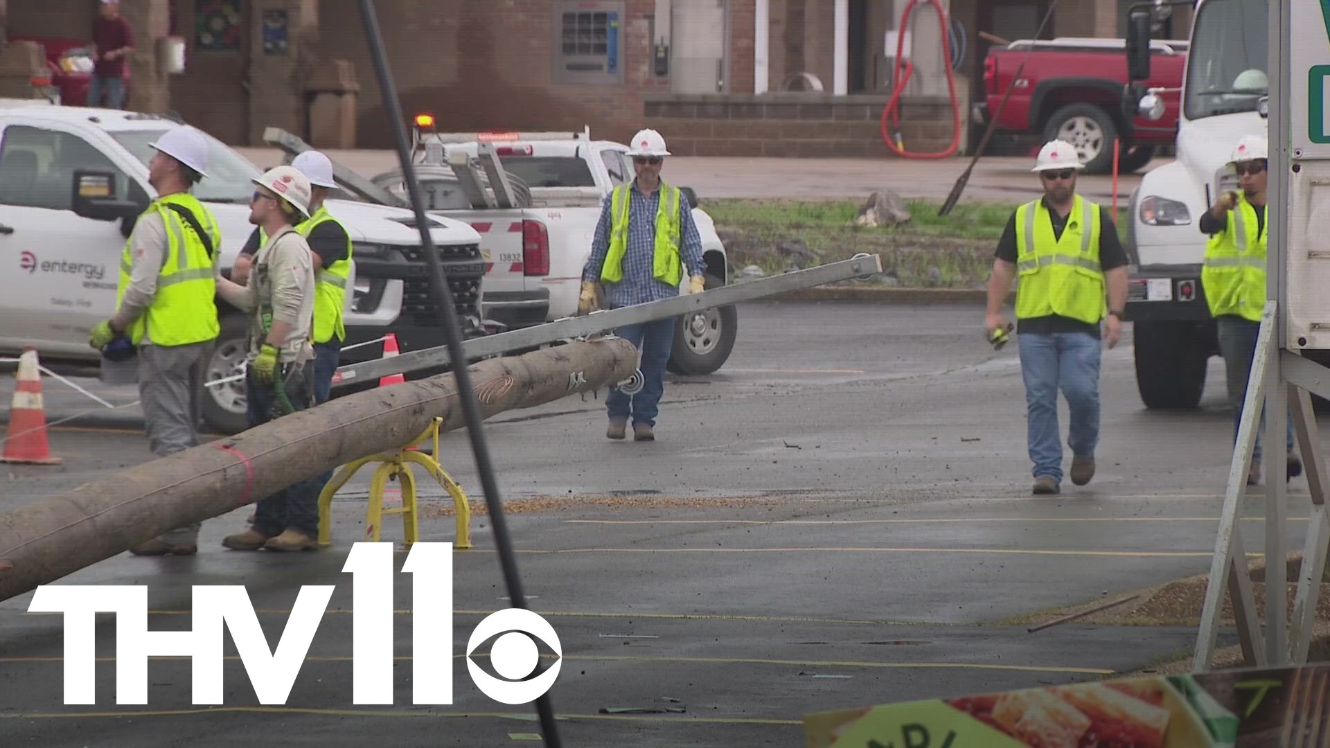 The National Weather Service Little Rock announced that a confirmed EF-2 tornado tore through Hot Springs Village on Thursday.