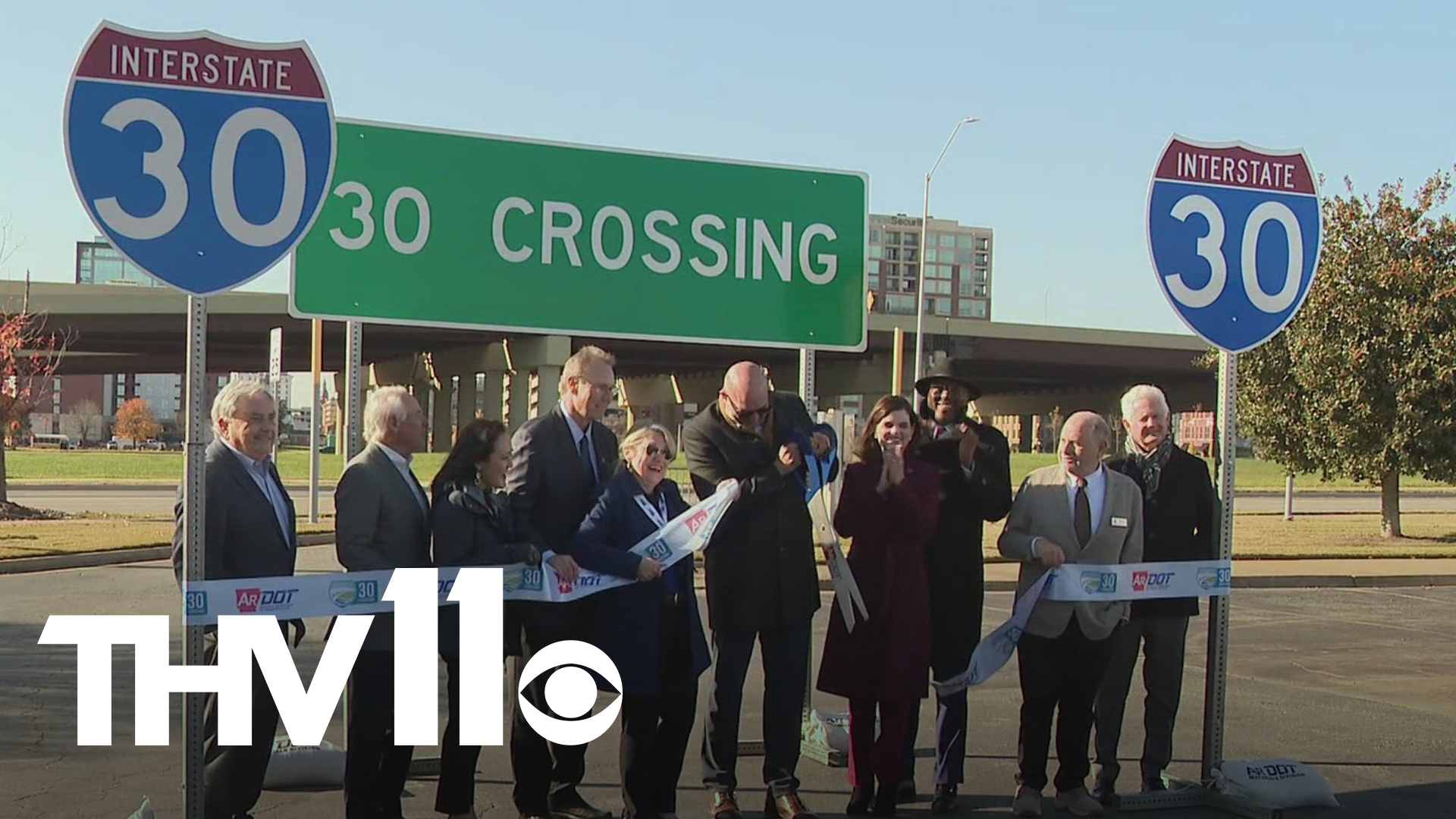 We've got great news for drivers in Central Arkansas. After nearly four years of construction— the I-30 crossing project has finally been completed.