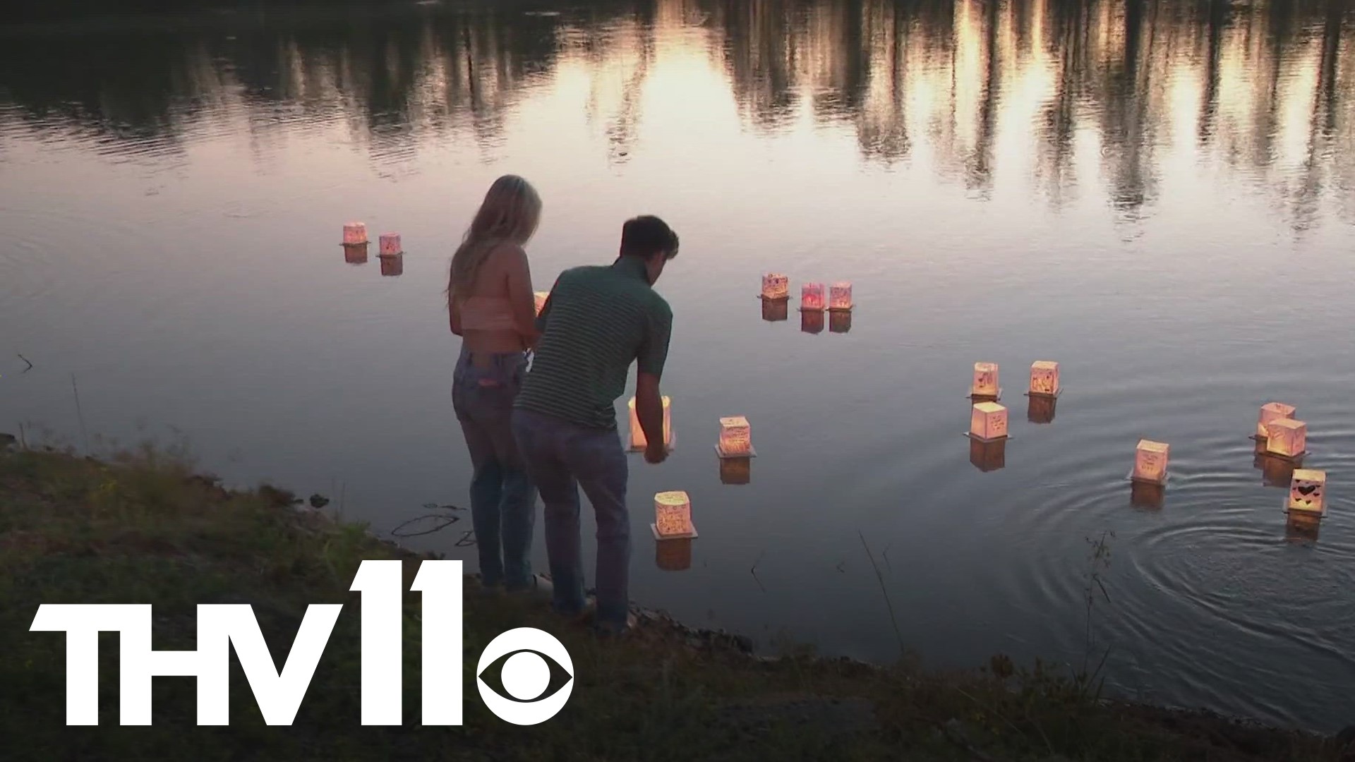 The Water Lantern Festival made its way to Central Arkansas this weekend and we're looking into how the lanterns are lighting up people's lives.