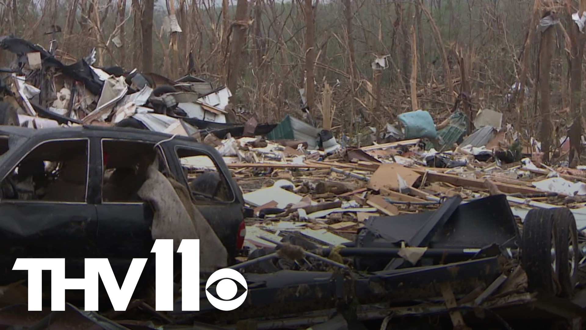 Tom Brannon and Marlisa Goldsmith remember the devastating and deadly 2014 tornado that came through Arkansas.