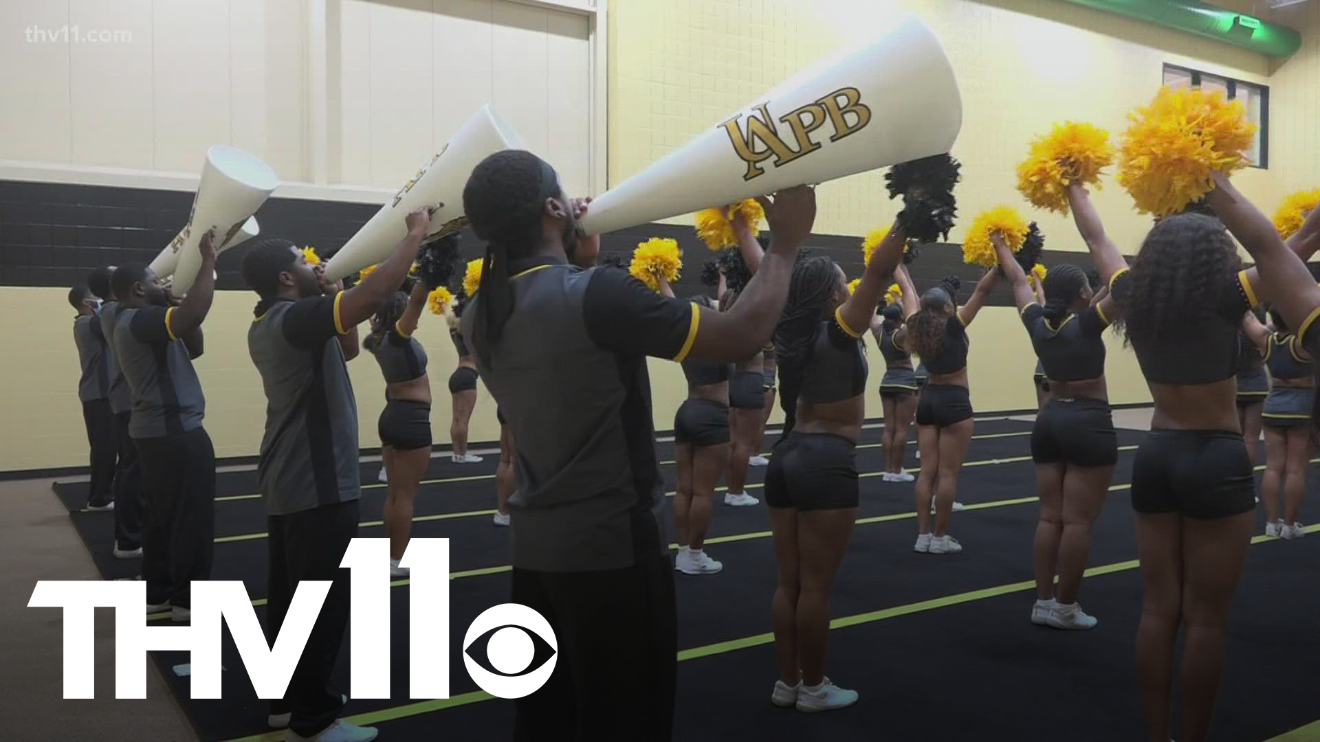 The University of Arkansas at Pine Bluff (UAPB) spirit squad has 75 members this year and everyone is fully vaccinated.