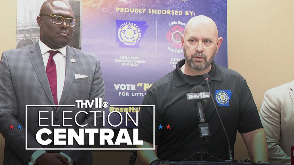Little Rock police, fire unions support mayor's sales tax increase