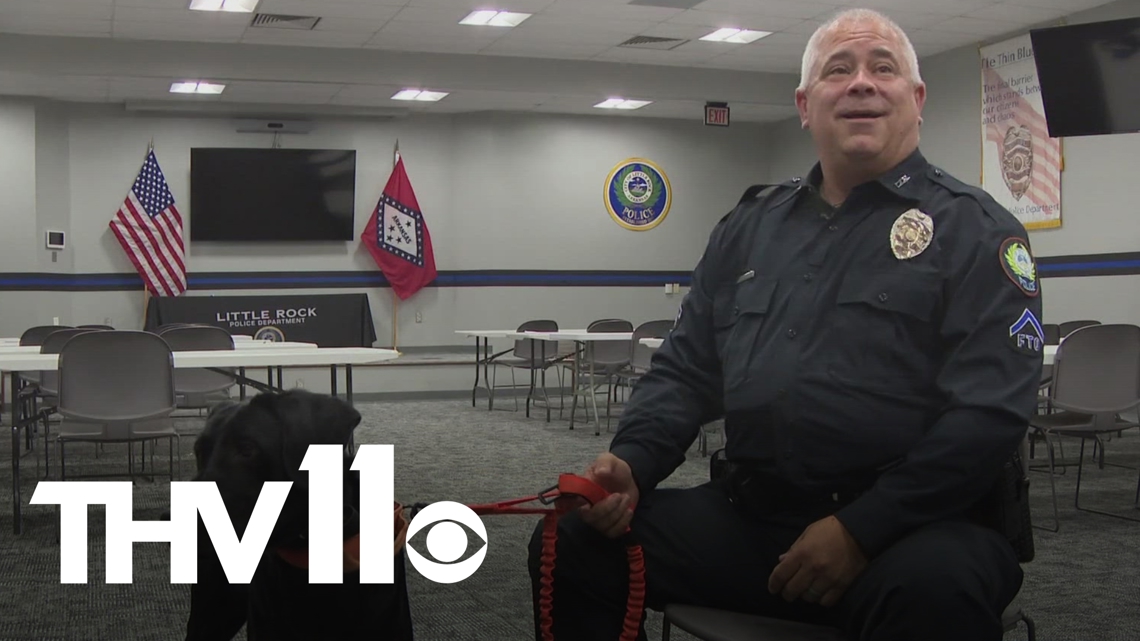 Meet Radar Arkansas's first rescue K9