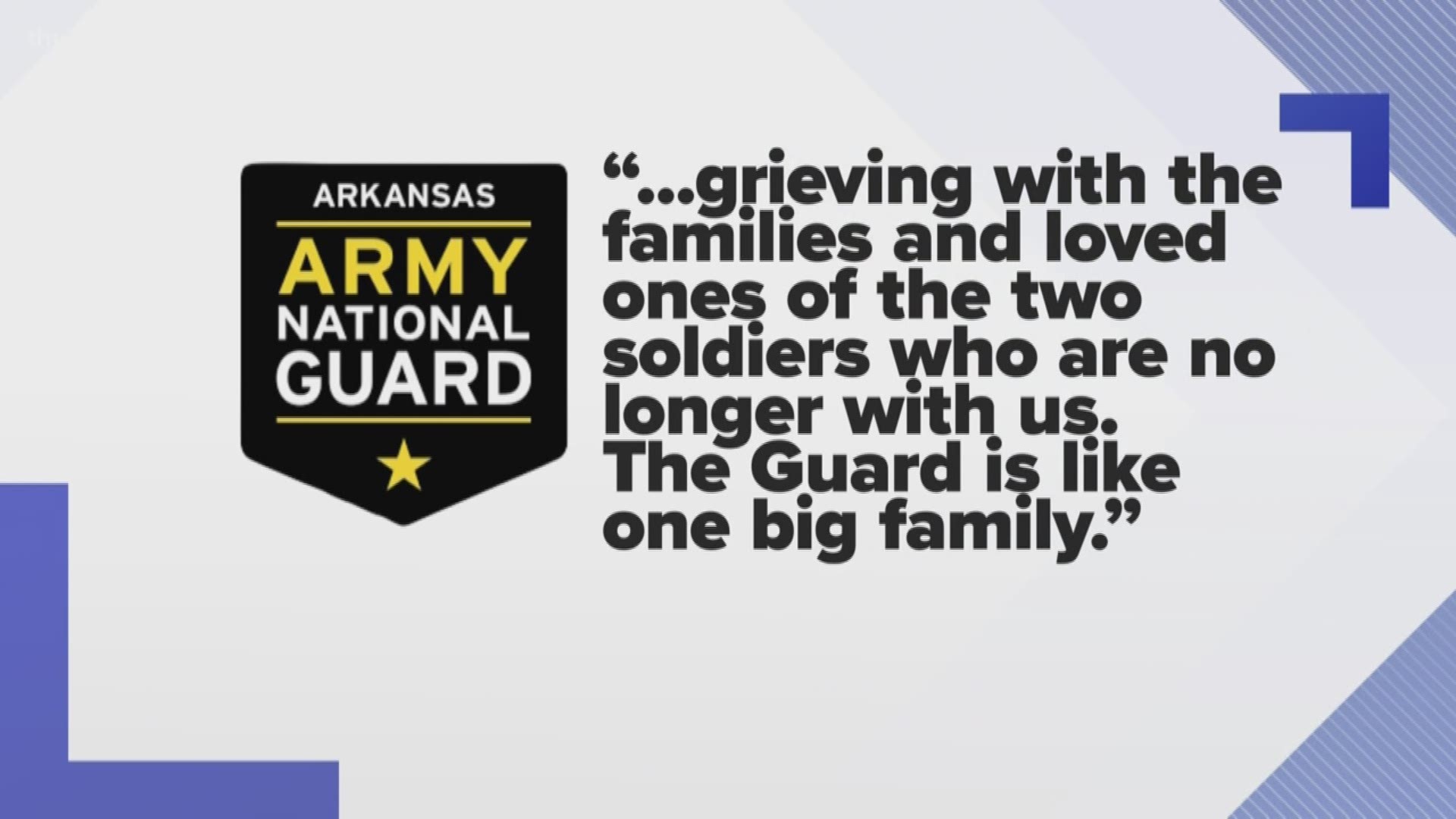 It's been a tragic few days for the Arkansas Army National Guard, as two guardsmen died by suicide this week.