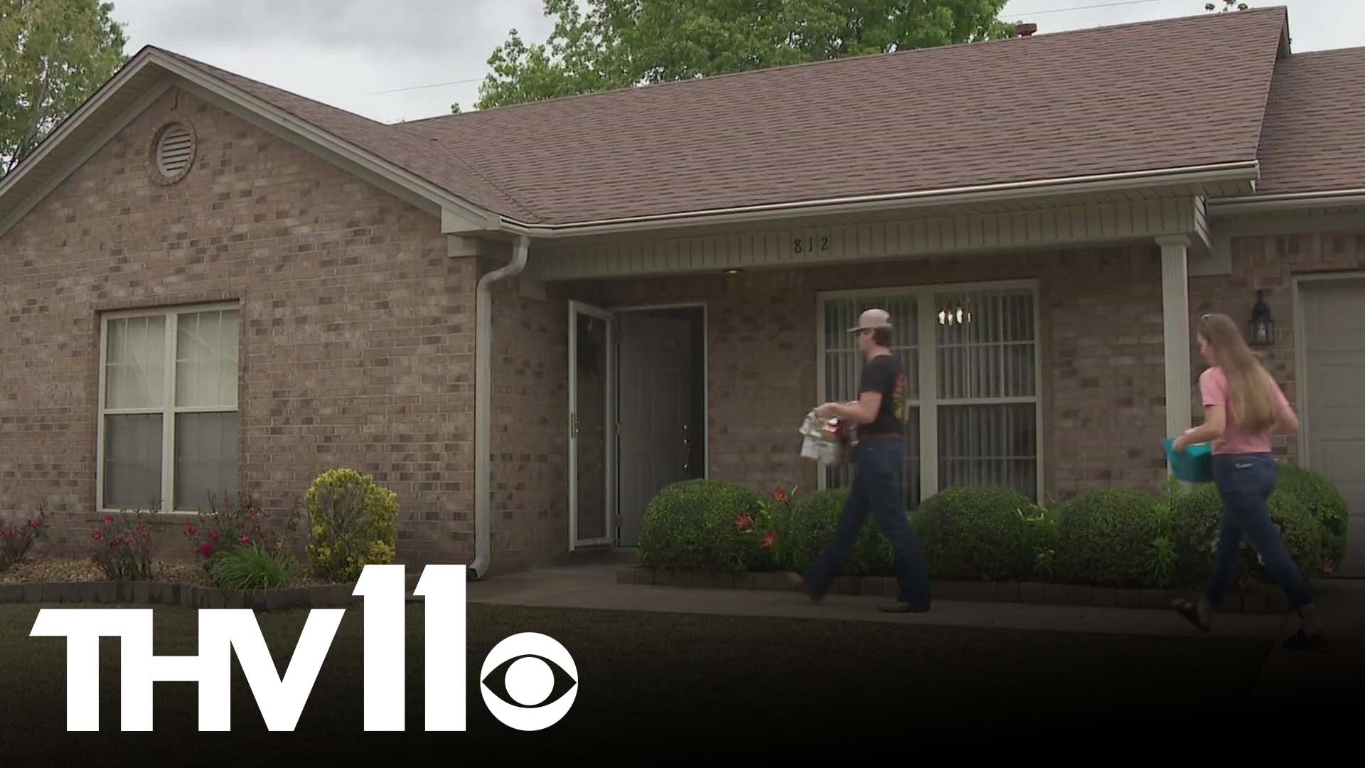 An Arkansas couple is getting ready to move into their new home after the March tornado tore apart the house that they lived in for over 20 years.