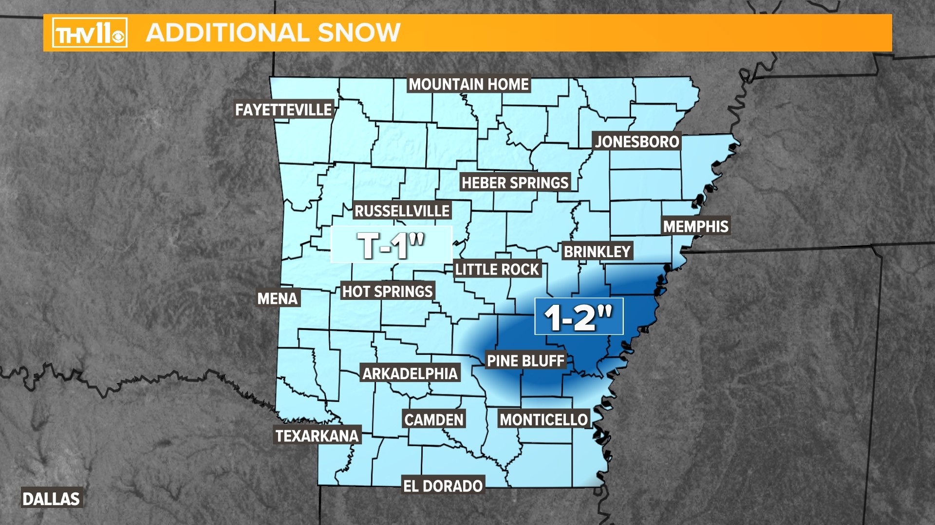 Arkansas to see wintry weather, snowfall