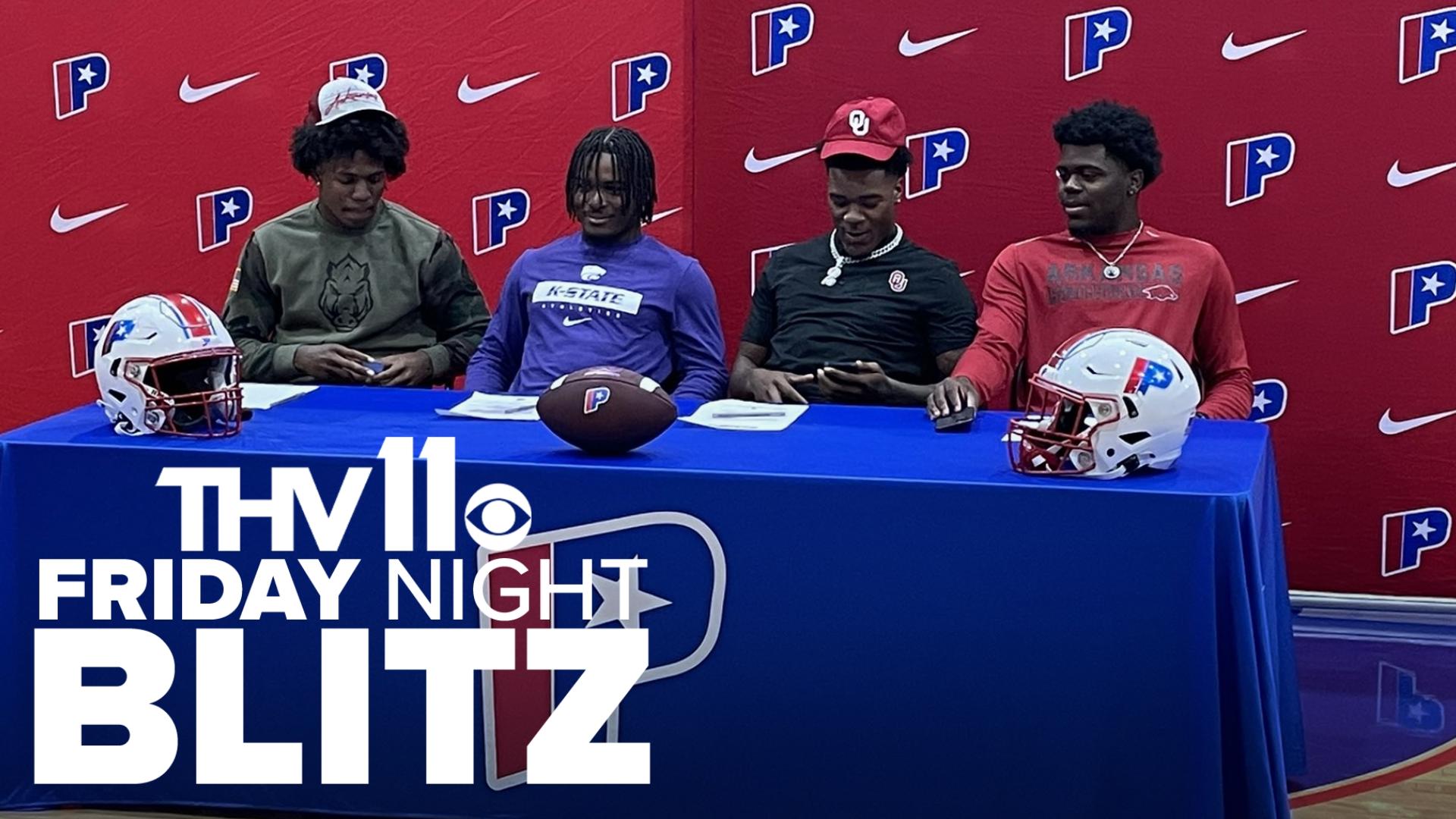 Wednesday was a huge day at Little Rock Parkview, as four student-athletes signed with FBS programs.