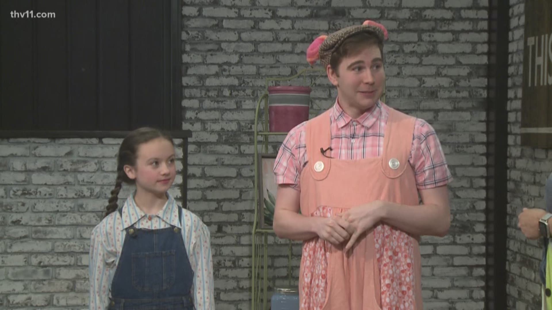 The children's classic "Charlotte's Web" is coming to life at the Arkansas Arts Center and it stars some talented youngsters.