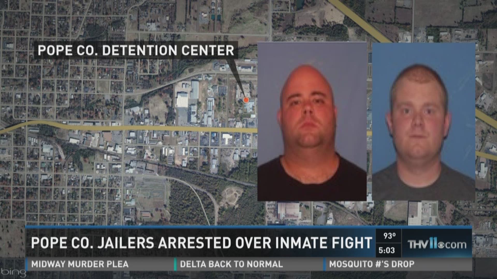 Pope County detention officers arrested in connection with inmate fight