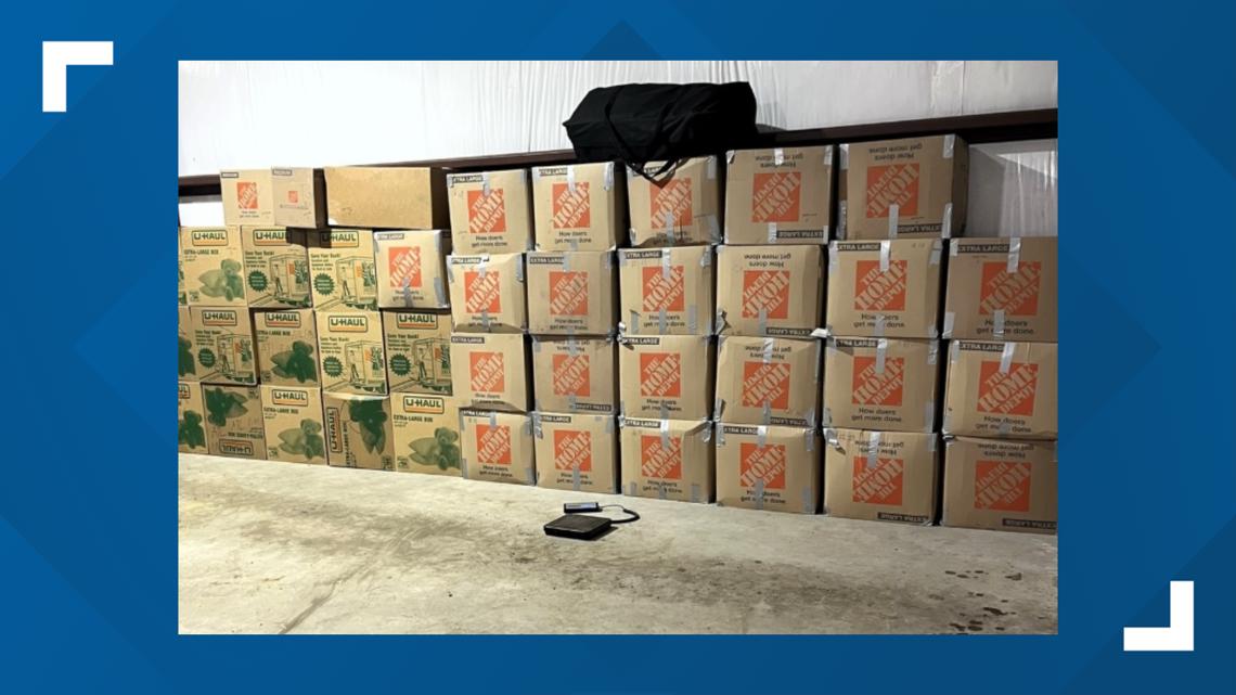 Traffic stop leads to the seizure of 1,705 pounds of illegal marijuana ...