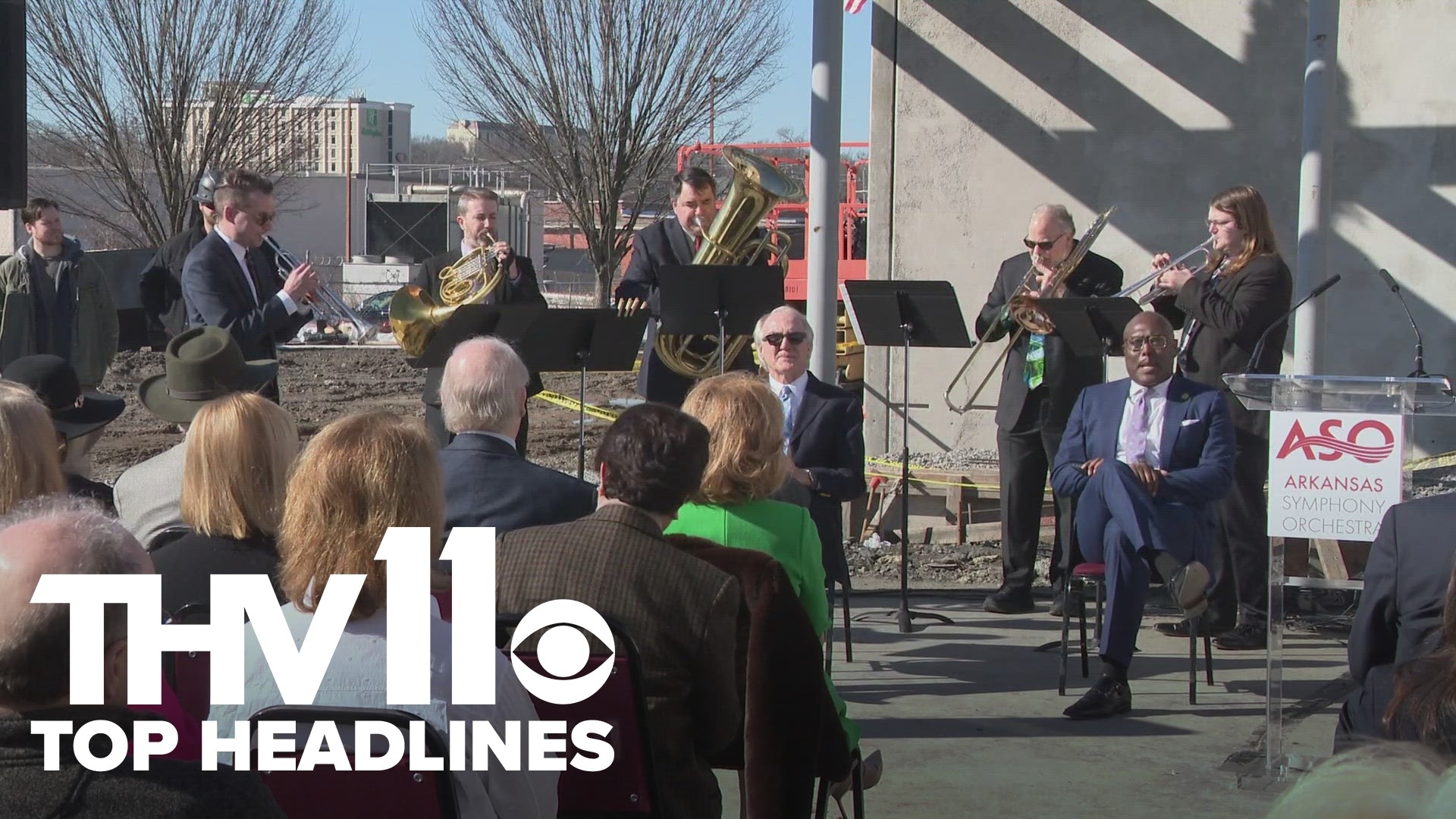 Mackailyn Johnson delivers Arkansas's top news stories for January 31, 2024, including a special ceremony that was held for the Arkansas Symphony Orchestra.