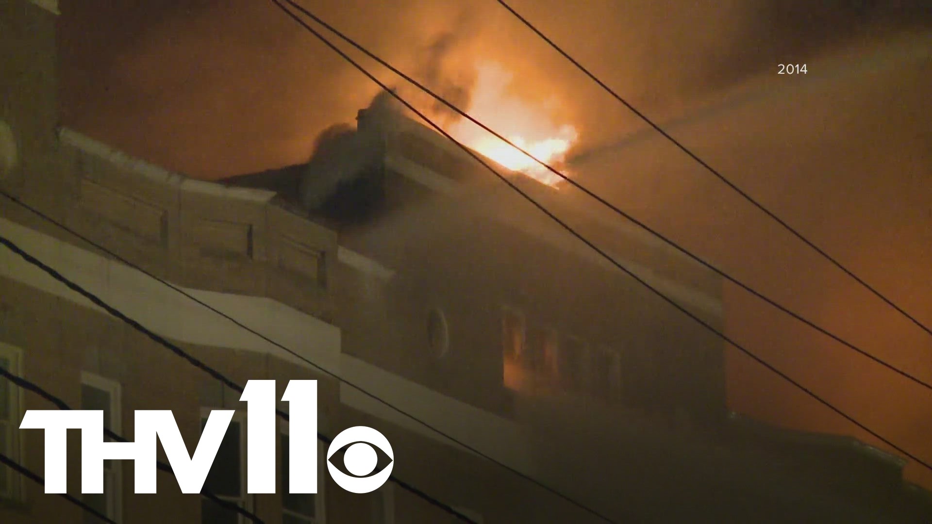 The historic Majestic Hotel in Hot Springs caught fire exactly 10 years ago today. Now, the property where the hotel once was remains empty.