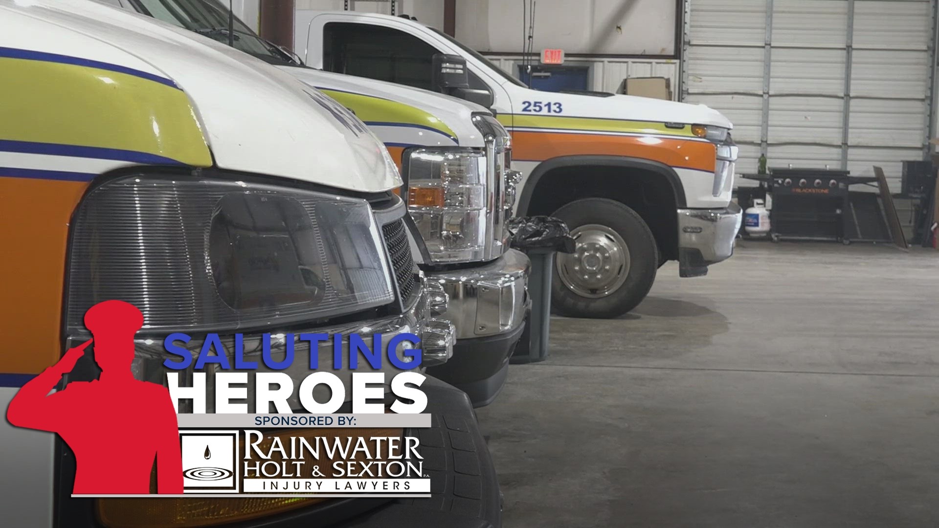 We're saluting the foundation that has been letting emergency workers in Arkansas know that they've got their back and are always ready to help.