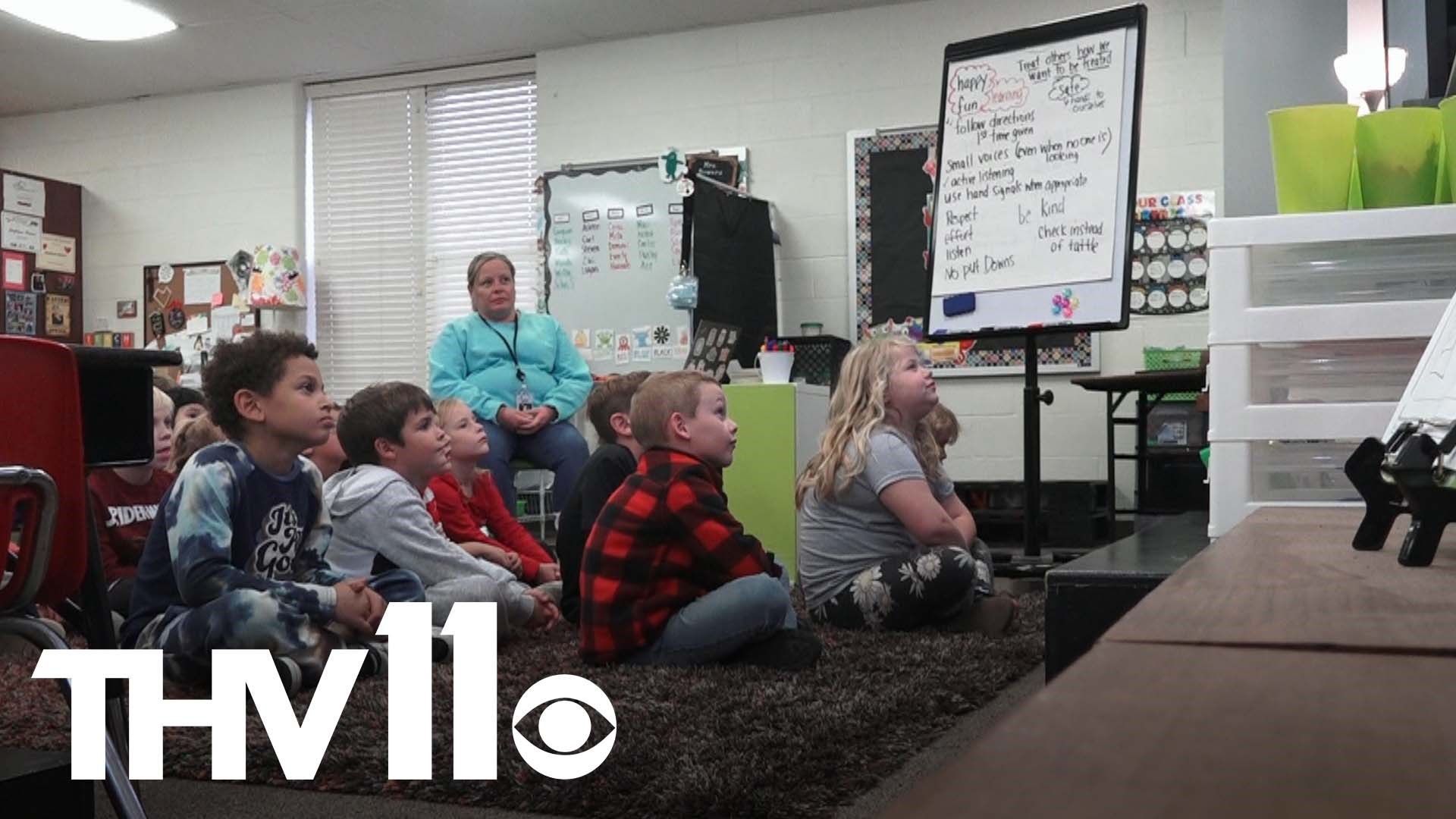 Young students in the Cabot School District spent Veteran's Day connecting with active service members through storytelling.
