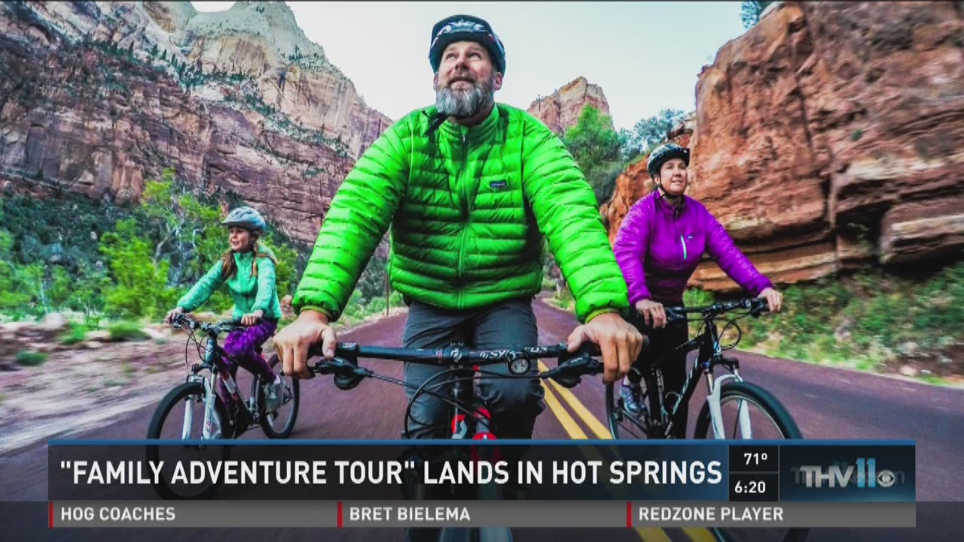 'Family Adventure Tour' lands in Hot Springs