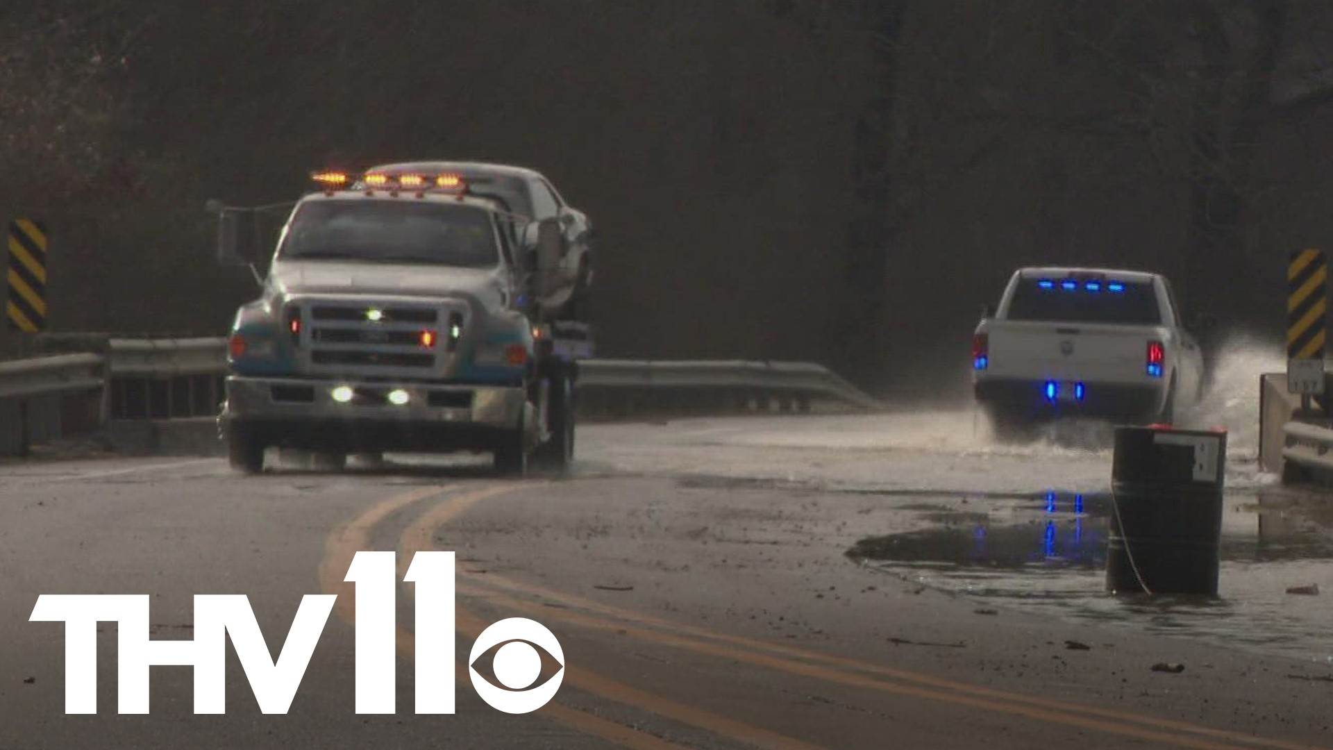 According to the Arkansas County Office of Emergency Management, about 40 homes in DeWitt were impacted by heavy rainfall.