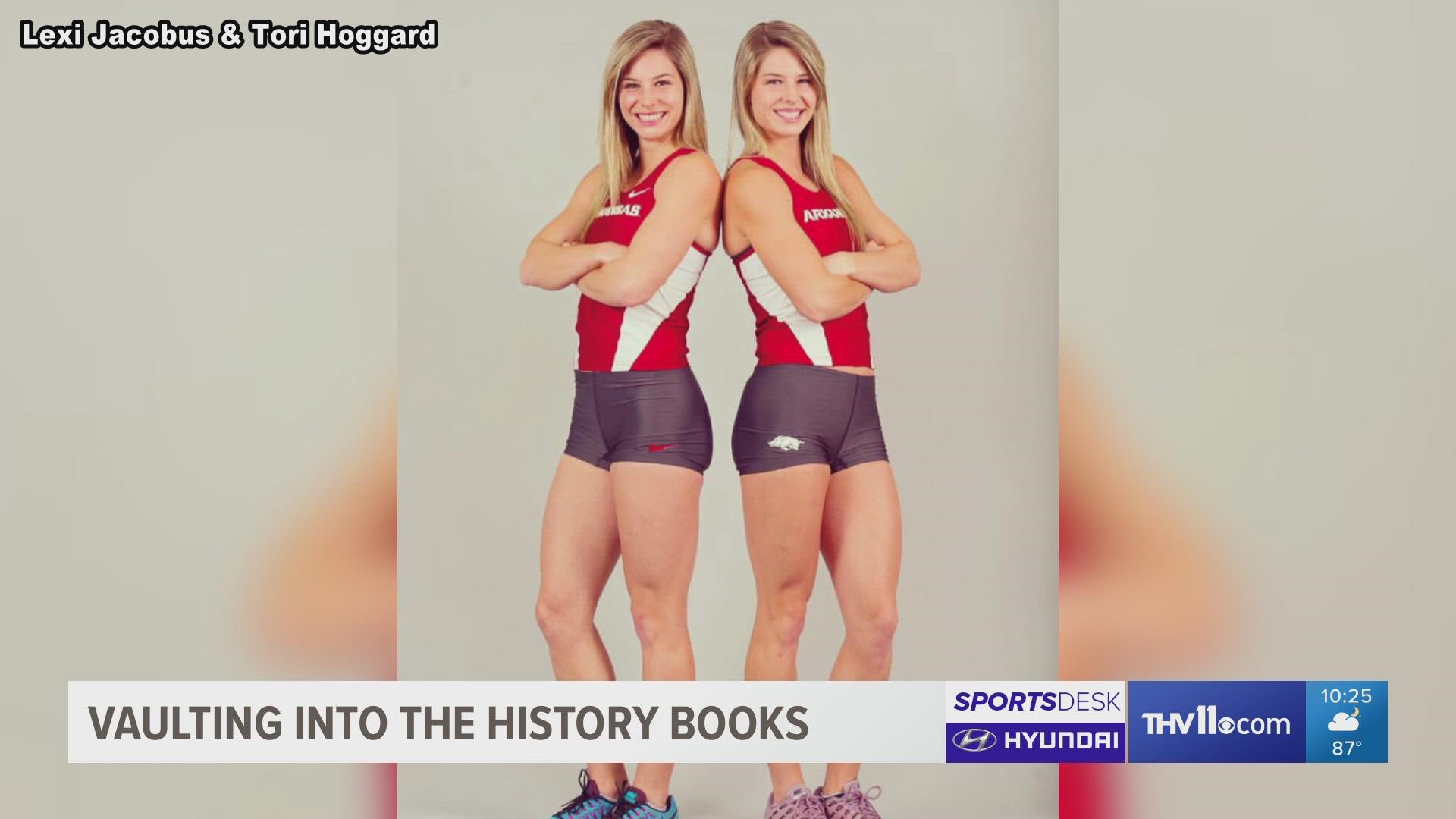 Lexi Jacobus and Tori Hoggard were star pole vaulters in the track and field world, and now they're hoping to be star pharmacists