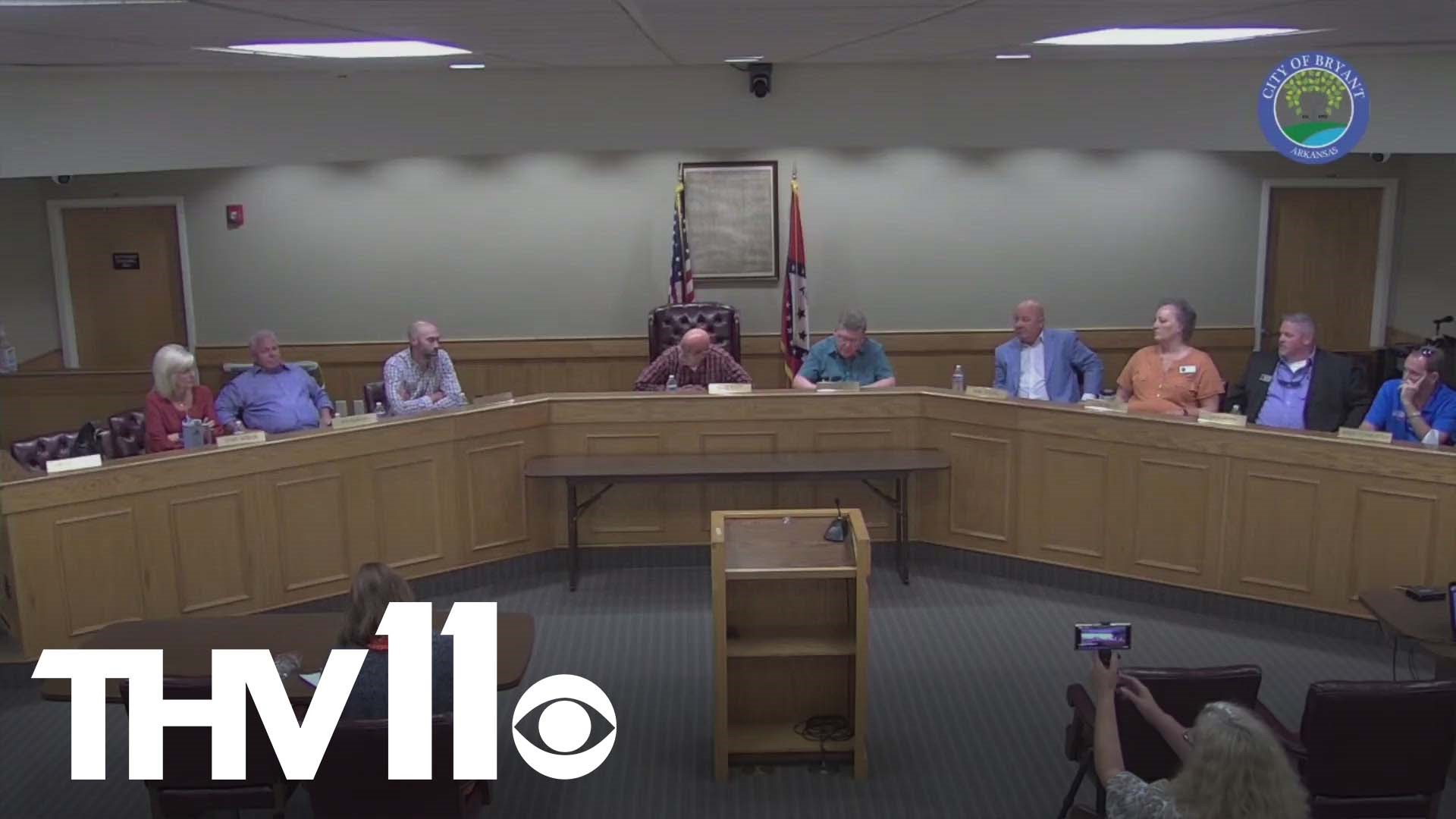 The Bryant city board not only asked for the mayor to resign but unanimously gave him a vote of no confidence right after.