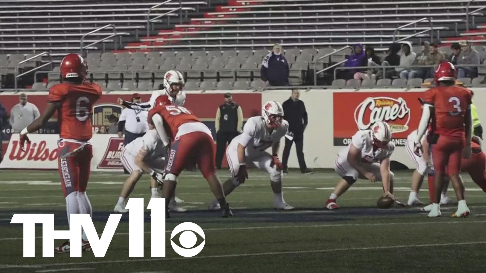 Harding Academy quarterback Owen Miller racked up 398 total yards and five touchdowns to lead the Wildcats to their 10th state championship in school history.