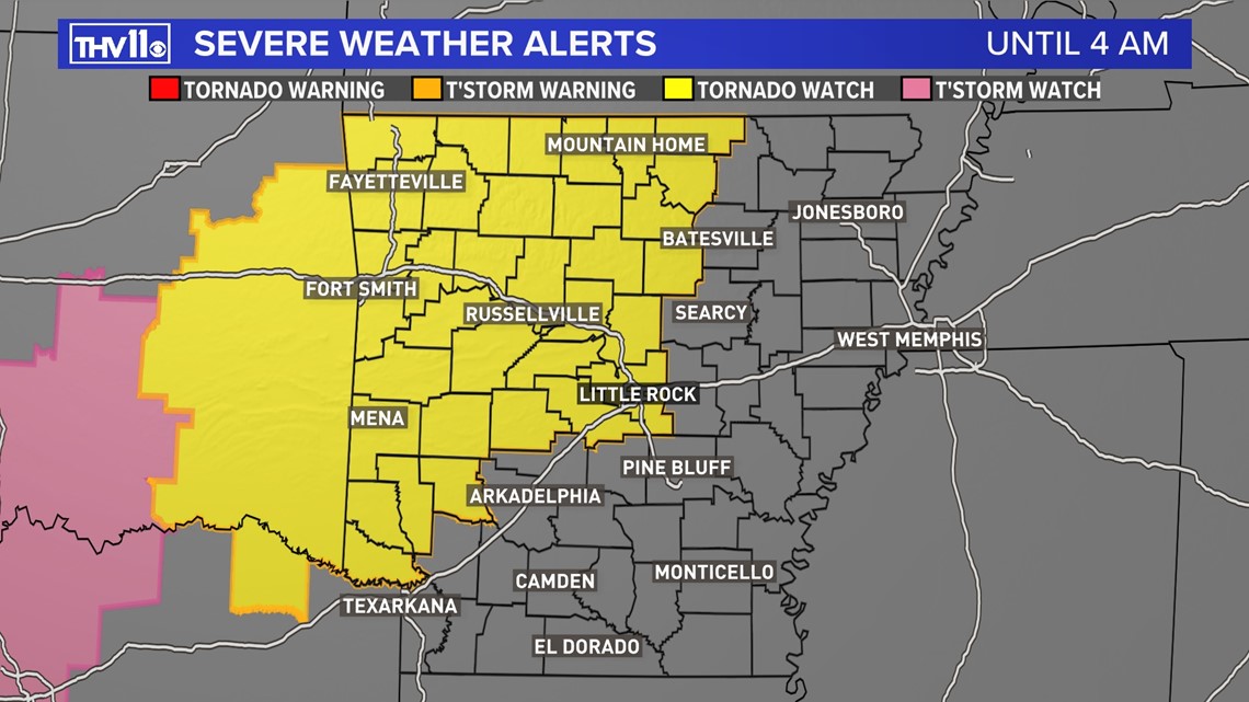 Severe weather this week