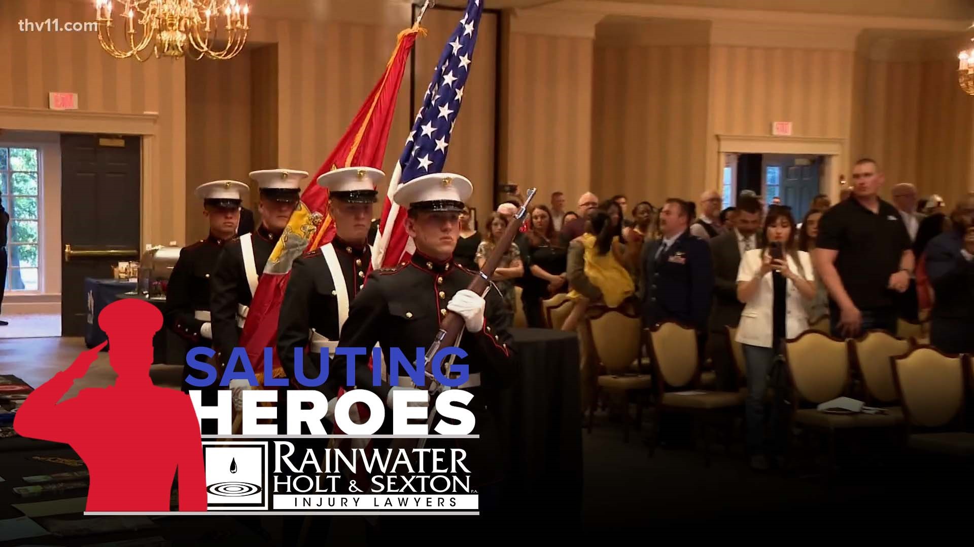 It's the season of celebration, with many graduations, proms, and awards ceremonies. Now, we're saluting an organization celebrating the heroes who join the military