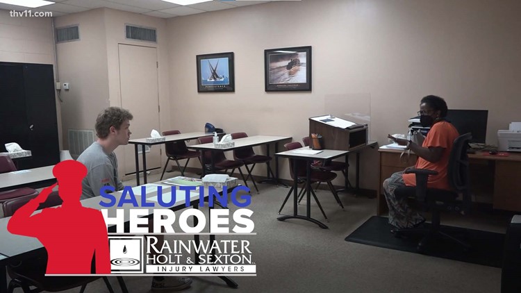 Veterans get a hand in going back to school | Saluting Heroes